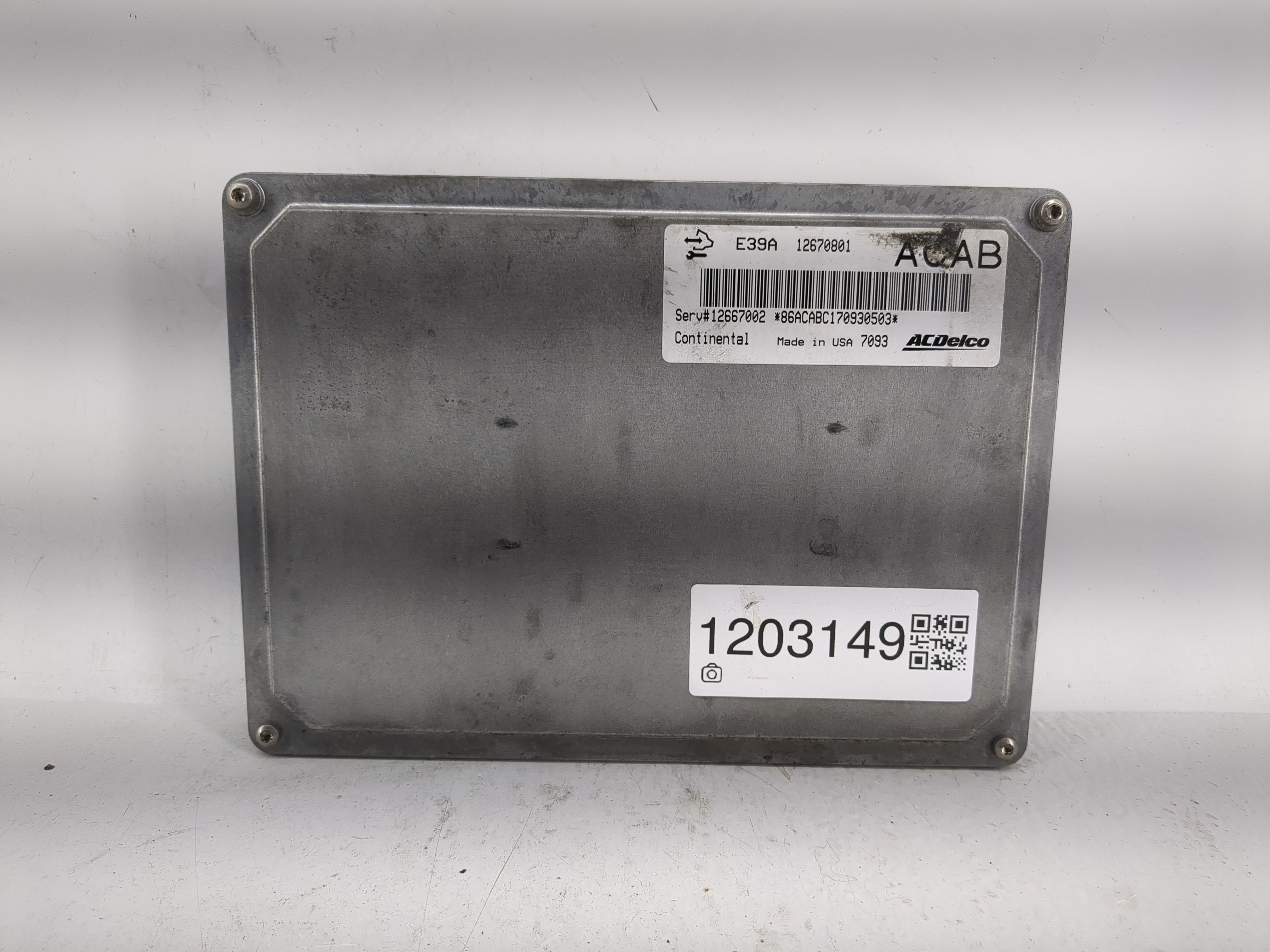 2017-2017 Buick Enclave Engine Control Computer Ecu Pcm Ecm Pcu Oem 1203149 - Oemusedautoparts1.com