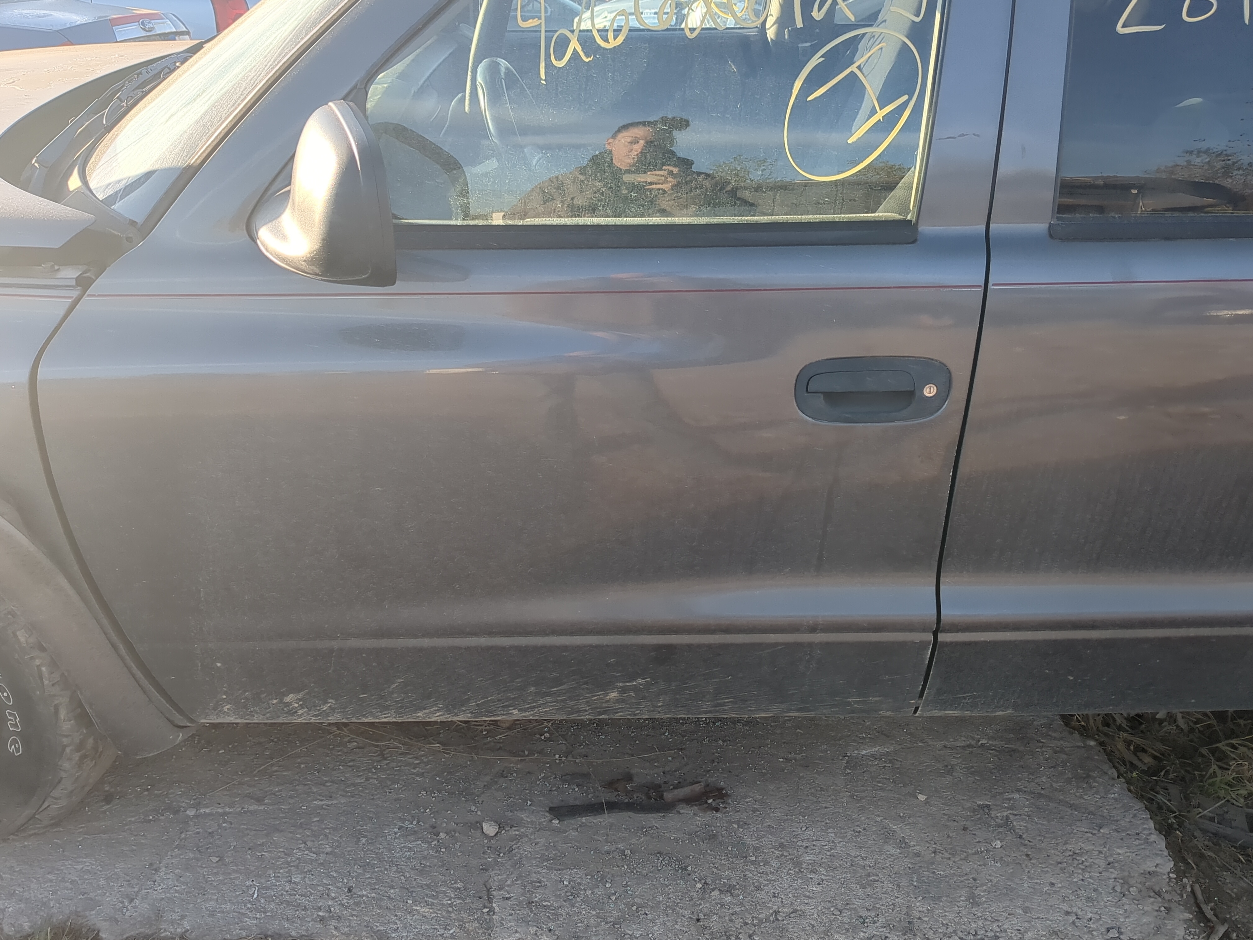 2000-2004 Dodge Dakota Driver Front Door Oem 1203485 - Oemusedautoparts1.com