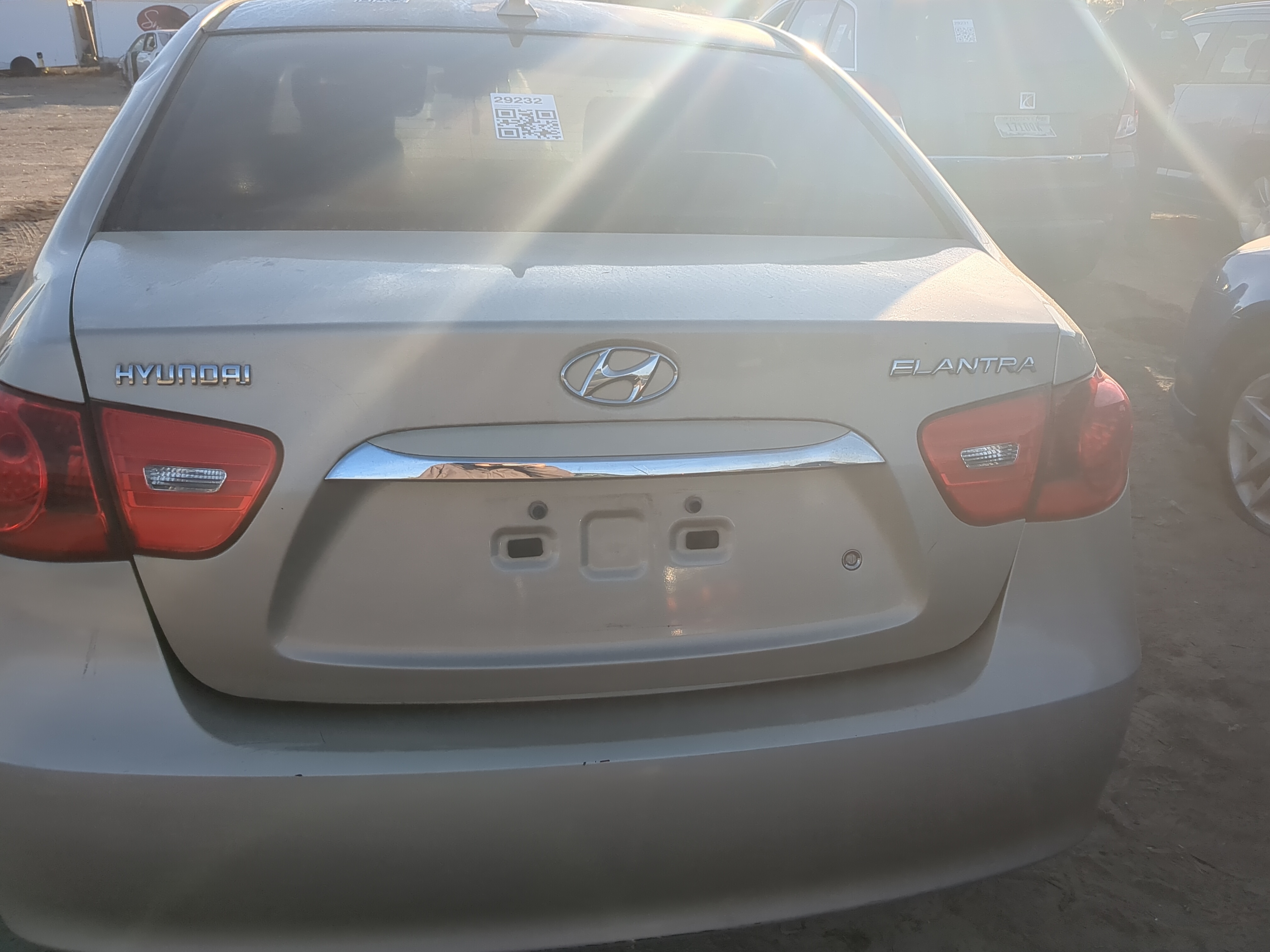 2007-2010 Hyundai Elantra Trunk/decklid/hatch/tailgate Oem 1203559 - Oemusedautoparts1.com