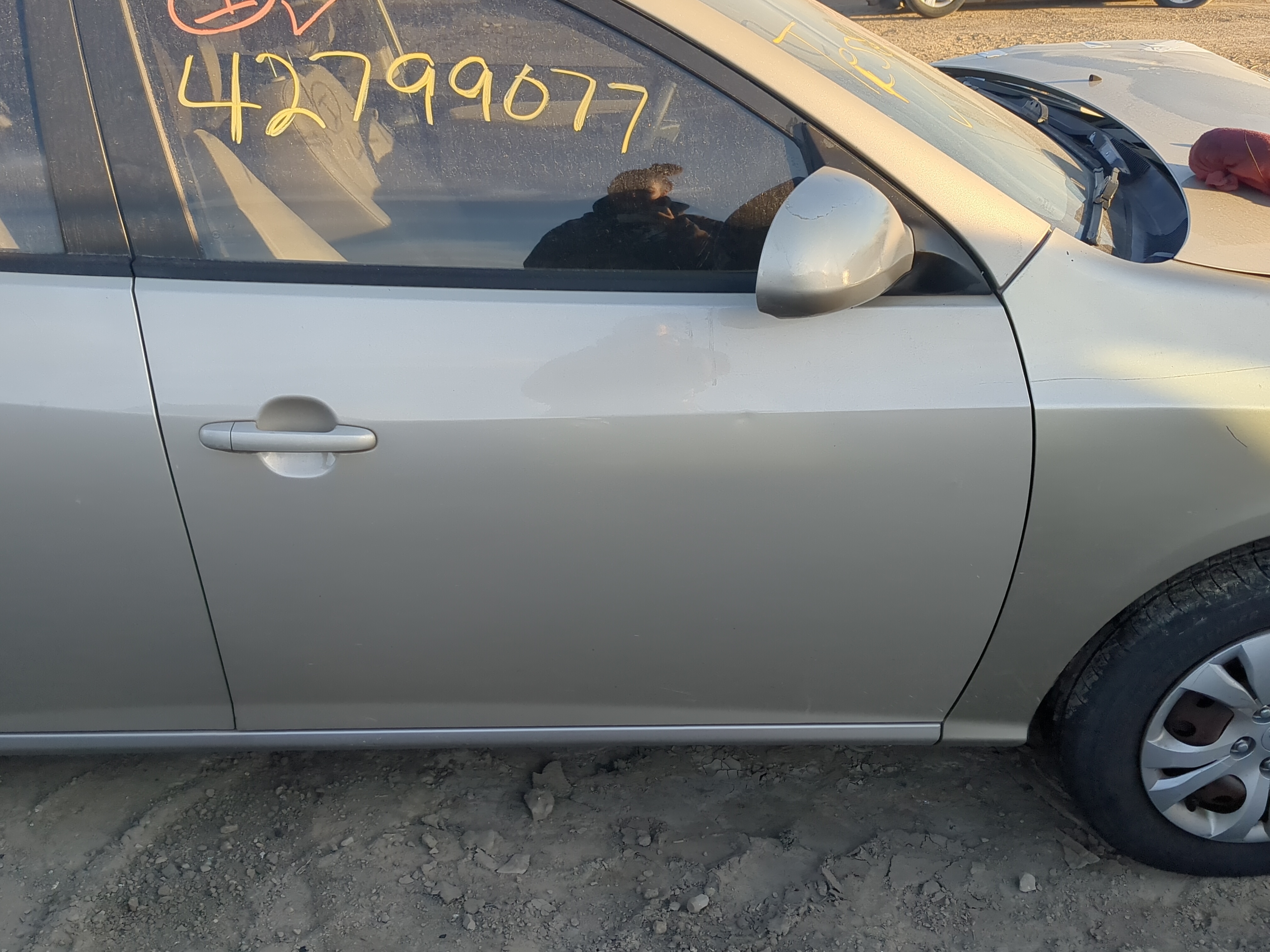 2007-2010 Hyundai Elantra Passenger Front Door Oem 1203615 - Oemusedautoparts1.com