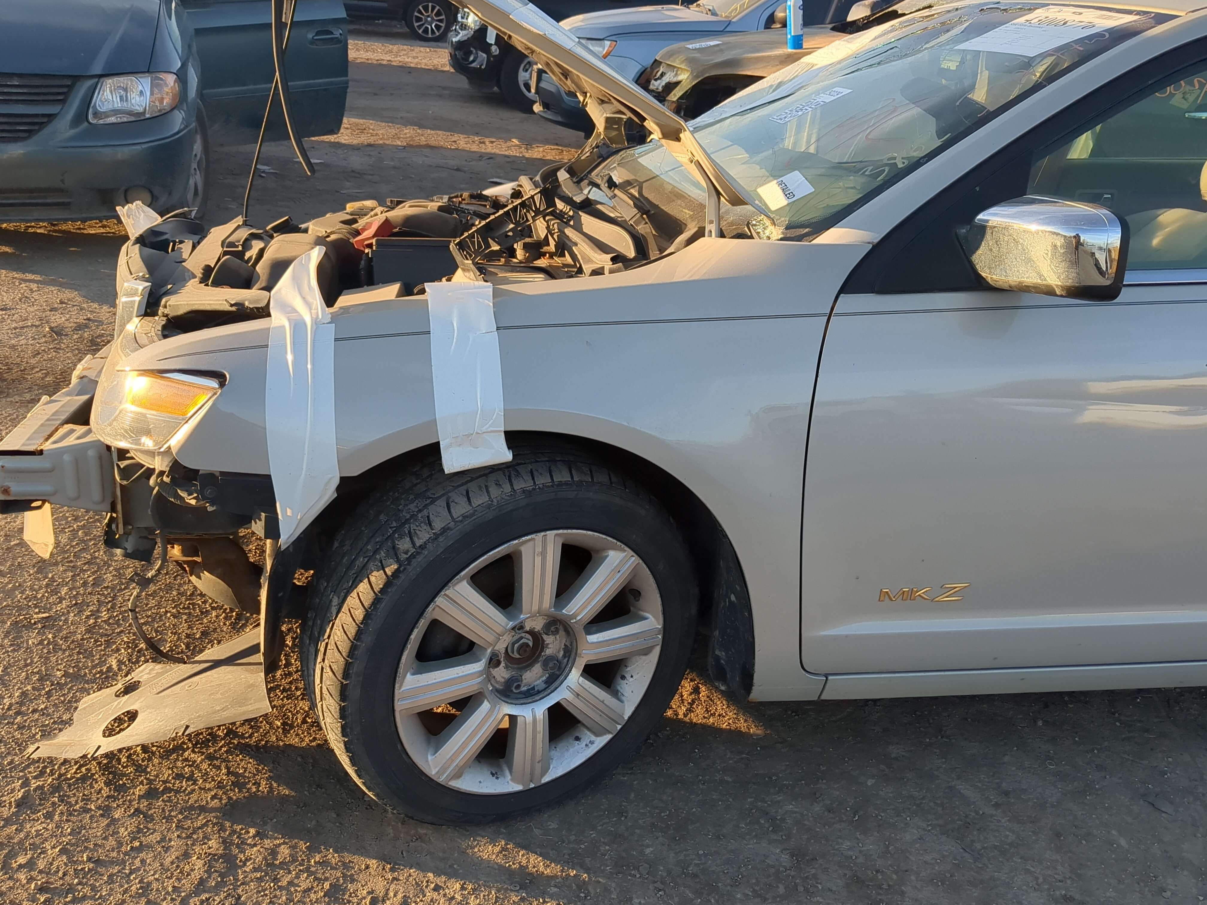 2007-2009 Lincoln Mkz Driver Fender 1203769 - Oemusedautoparts1.com