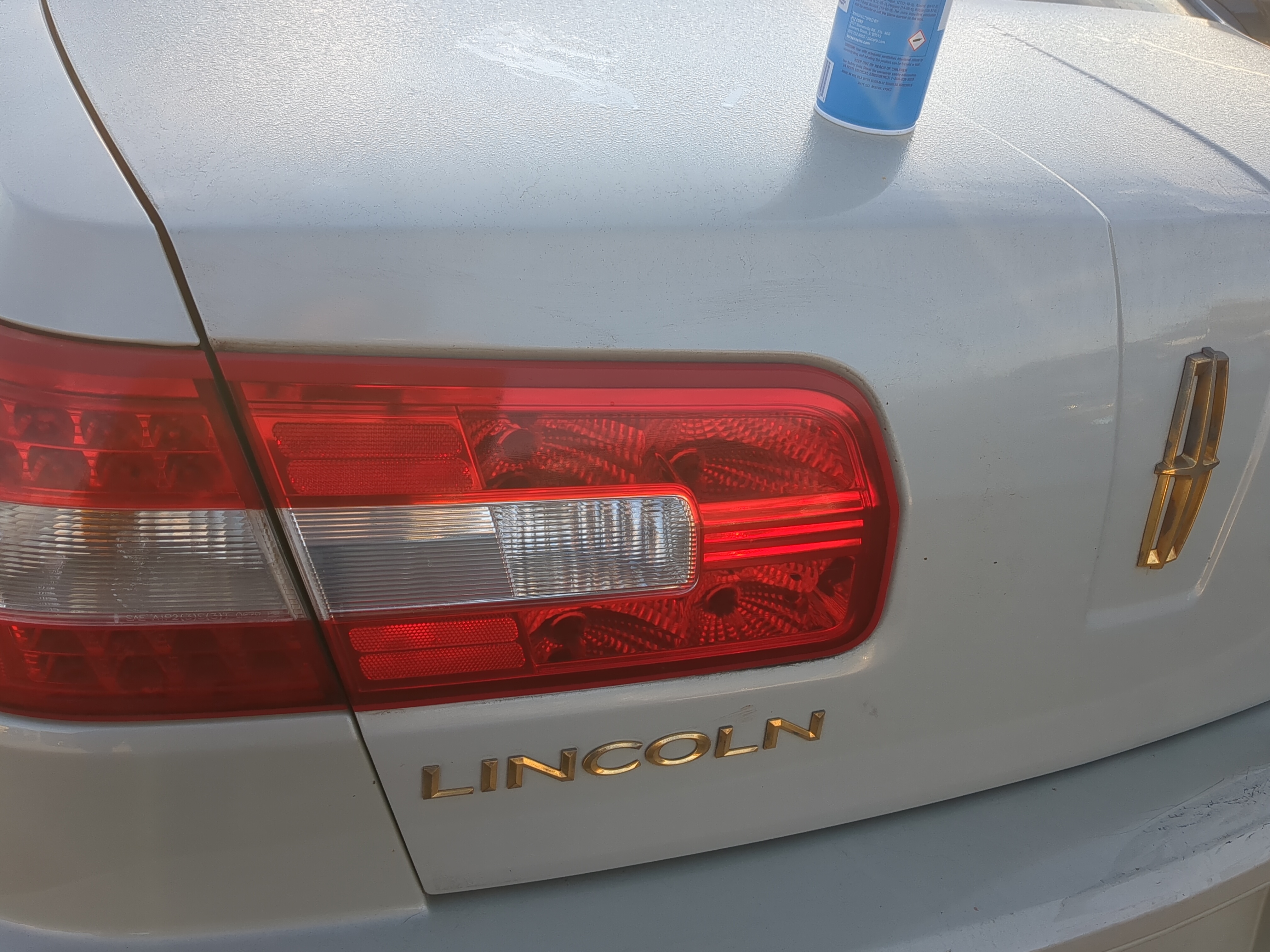 Picture of 2007 Lincoln Mkz Driver Left Side Tail Light Taillight Deck Lid Mounted 1203785