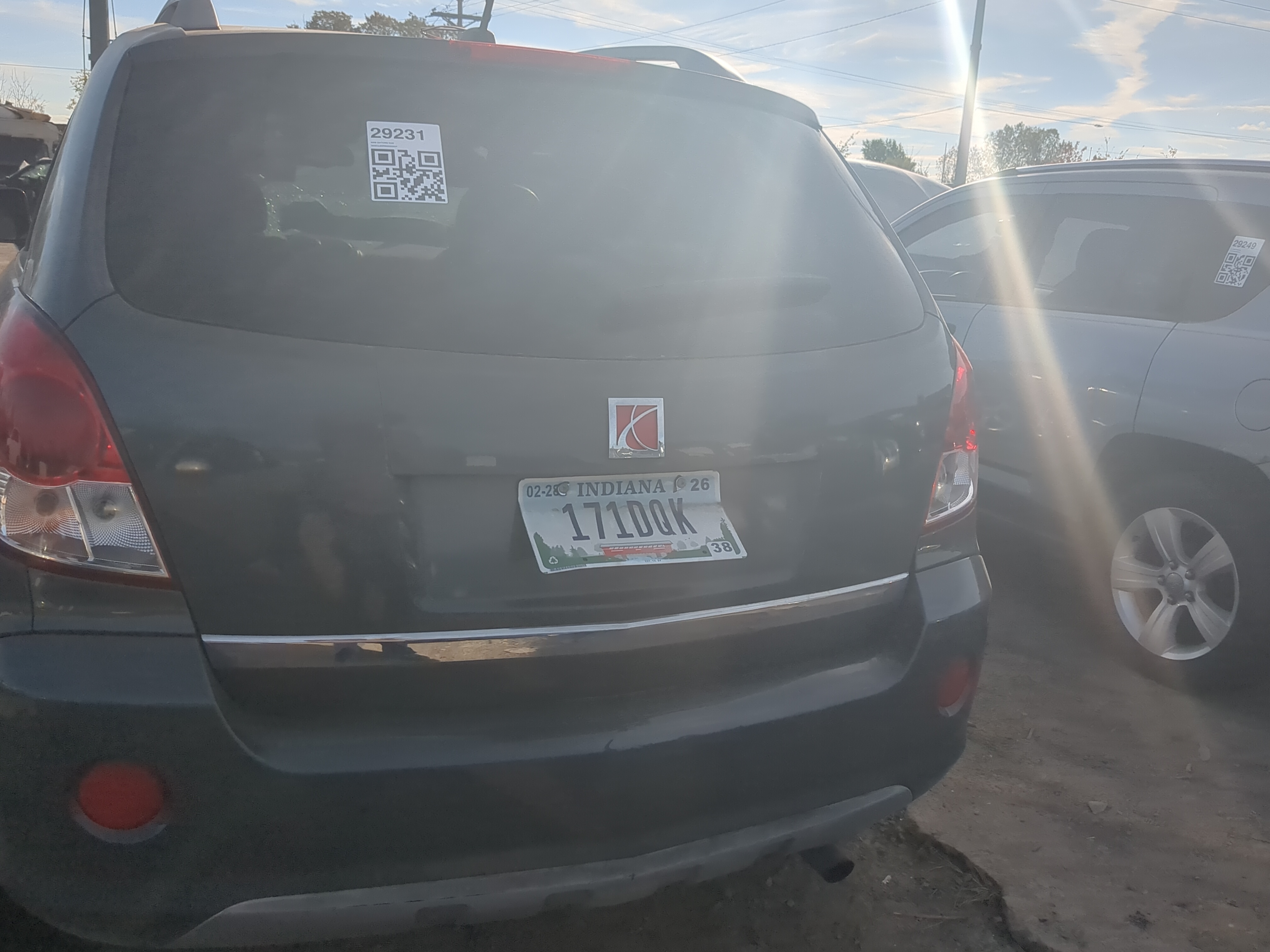 2009-2010 Saturn Vue Trunk/decklid/hatch/tailgate Oem 1203919 - Oemusedautoparts1.com