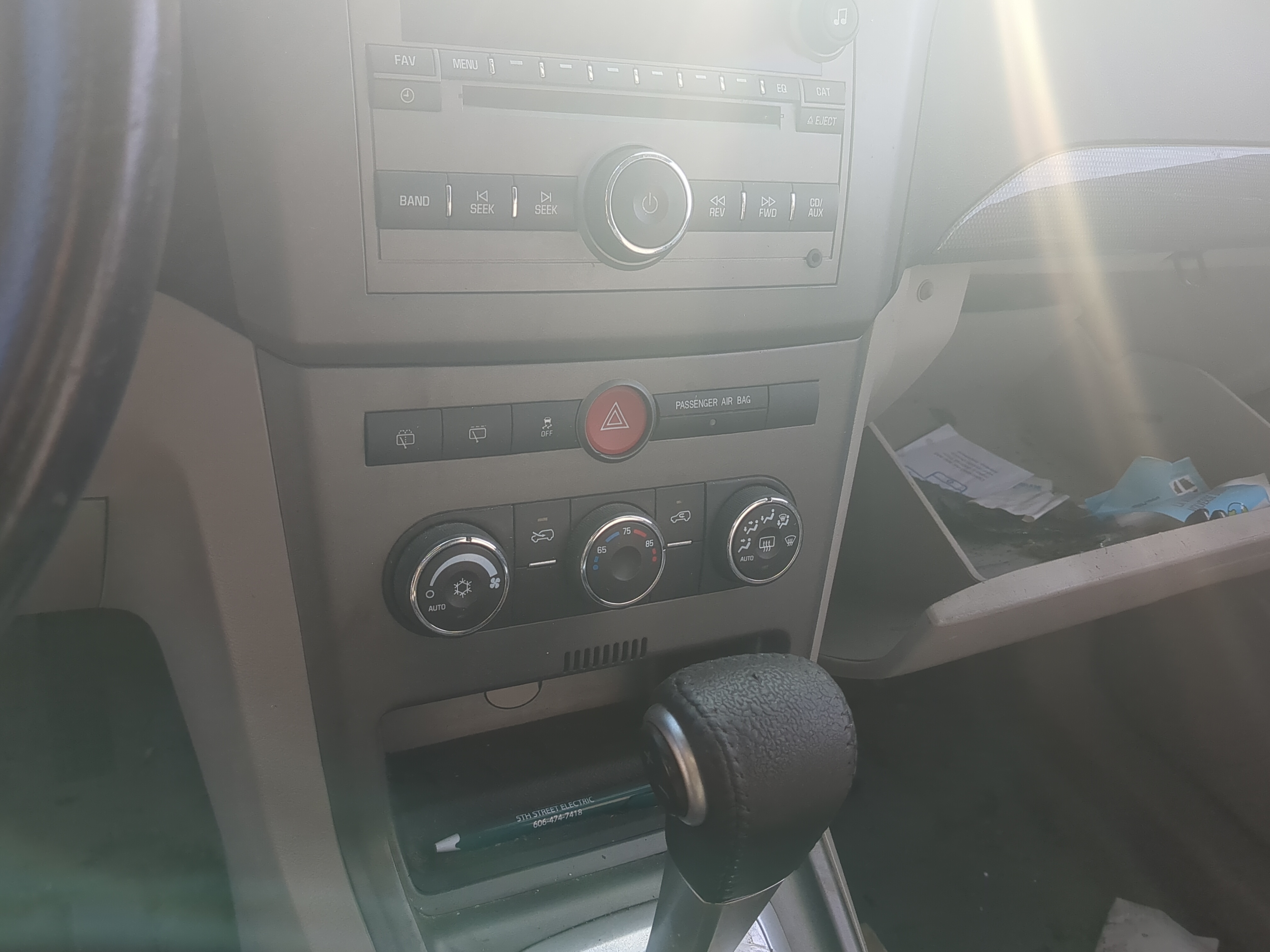 Picture of 2008-2010 Saturn Vue Ac Heater Climate Control 1204017