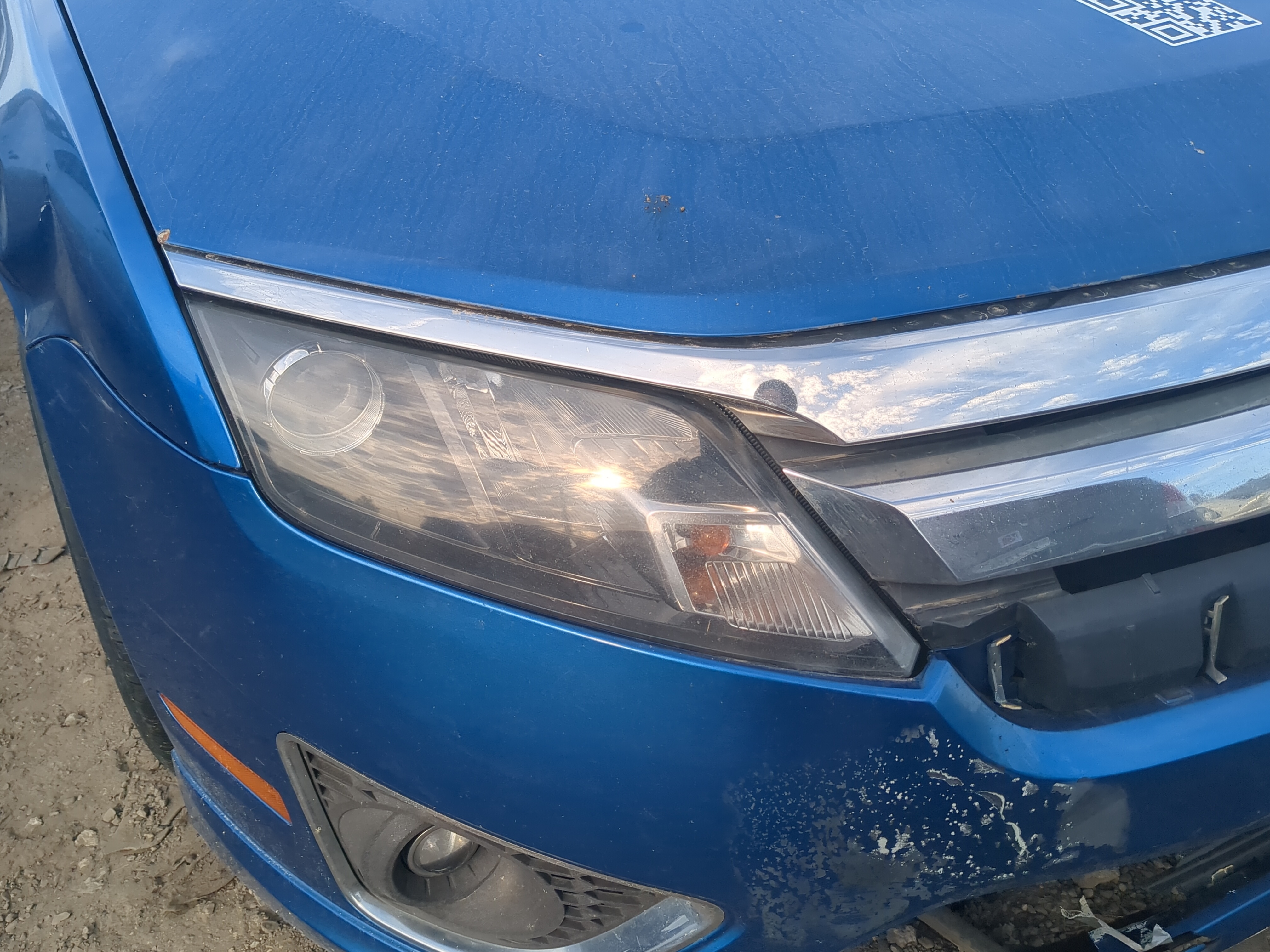 2010-2012 Ford Fusion Passenger Right Oem Head Light Headlight Lamp 1204058 - Oemusedautoparts1.com