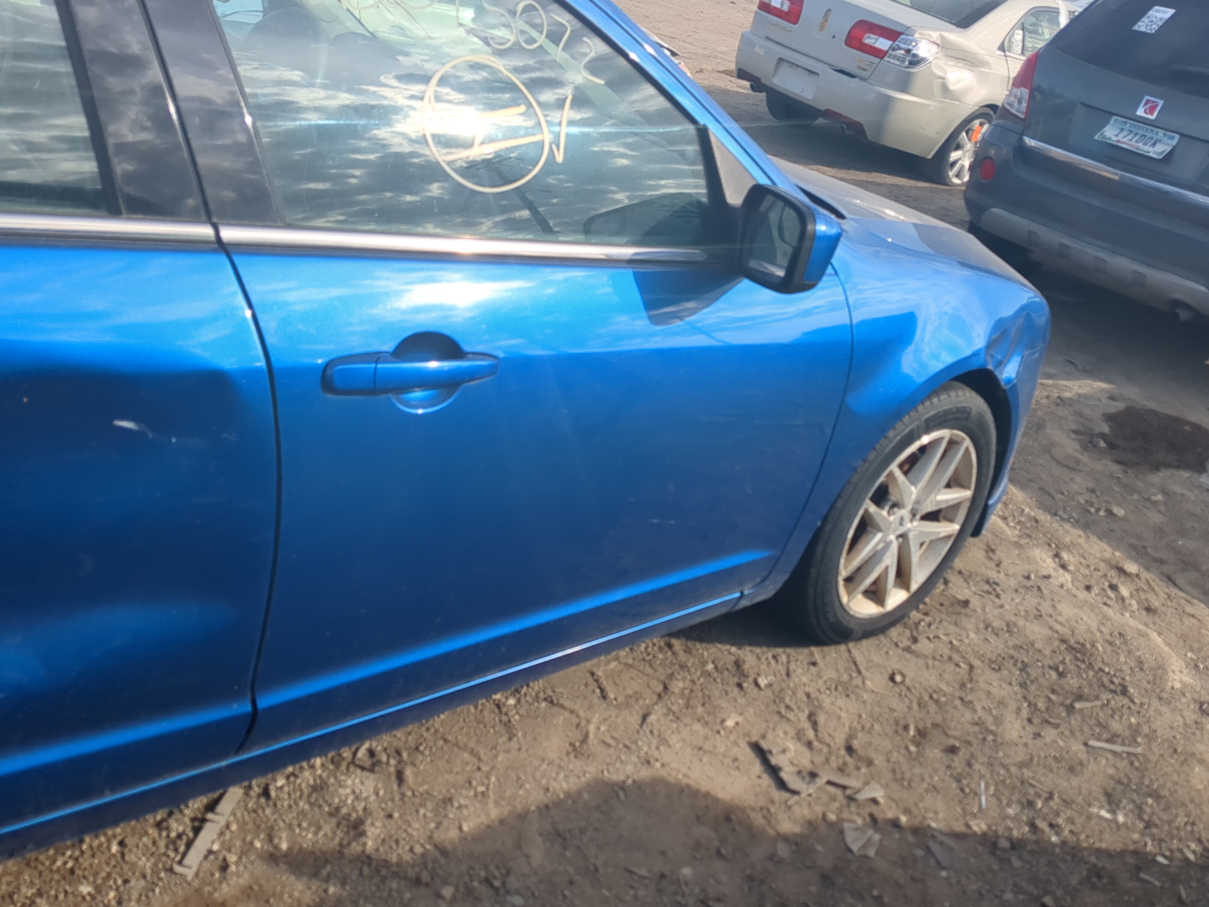 2006-2012 Ford Fusion Passenger Front Door Oem 1204105 - Oemusedautoparts1.com