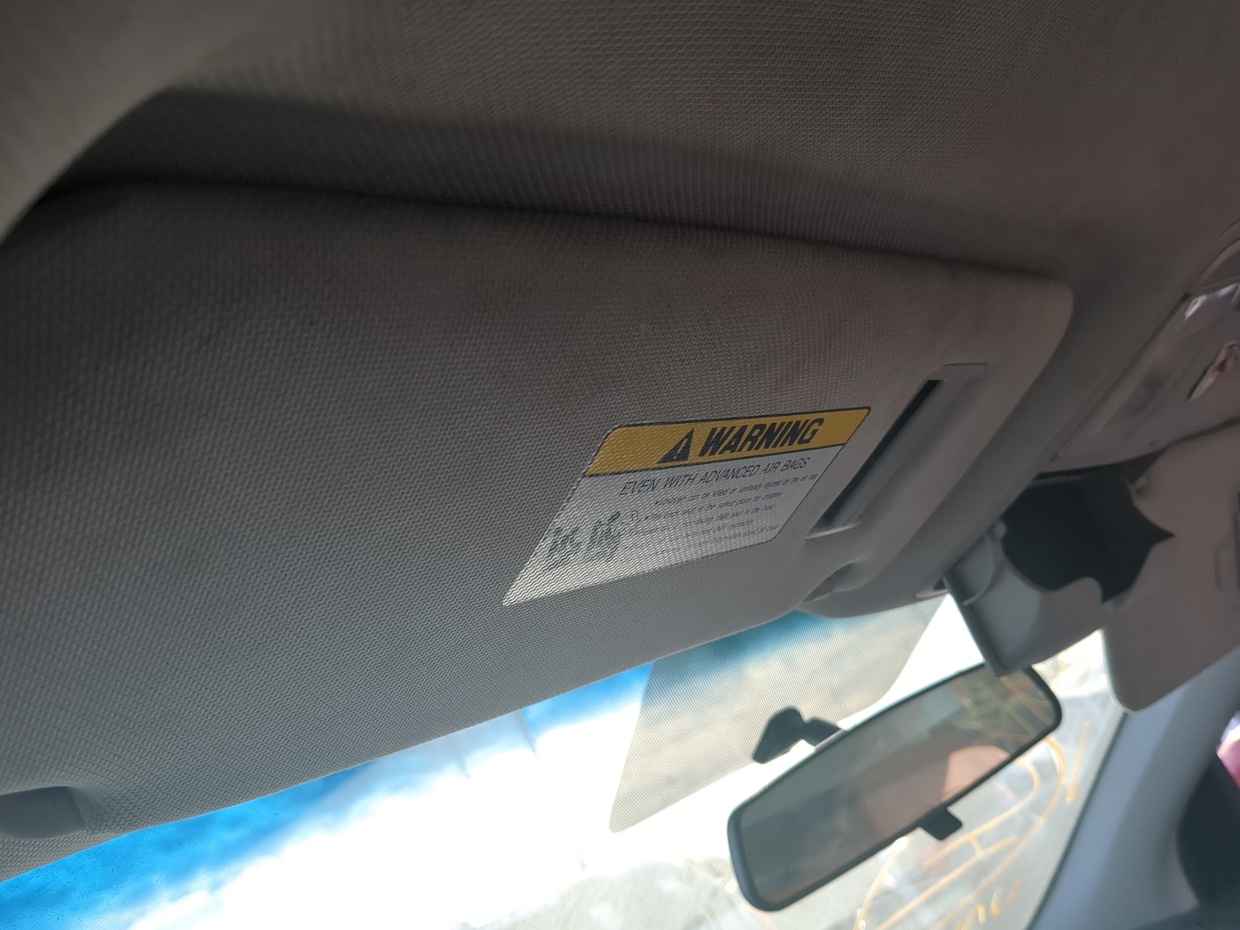 Picture of 2015-2019 Hyundai Sonata Driver Sun Visor Mirror Left Sunvisor 1204295