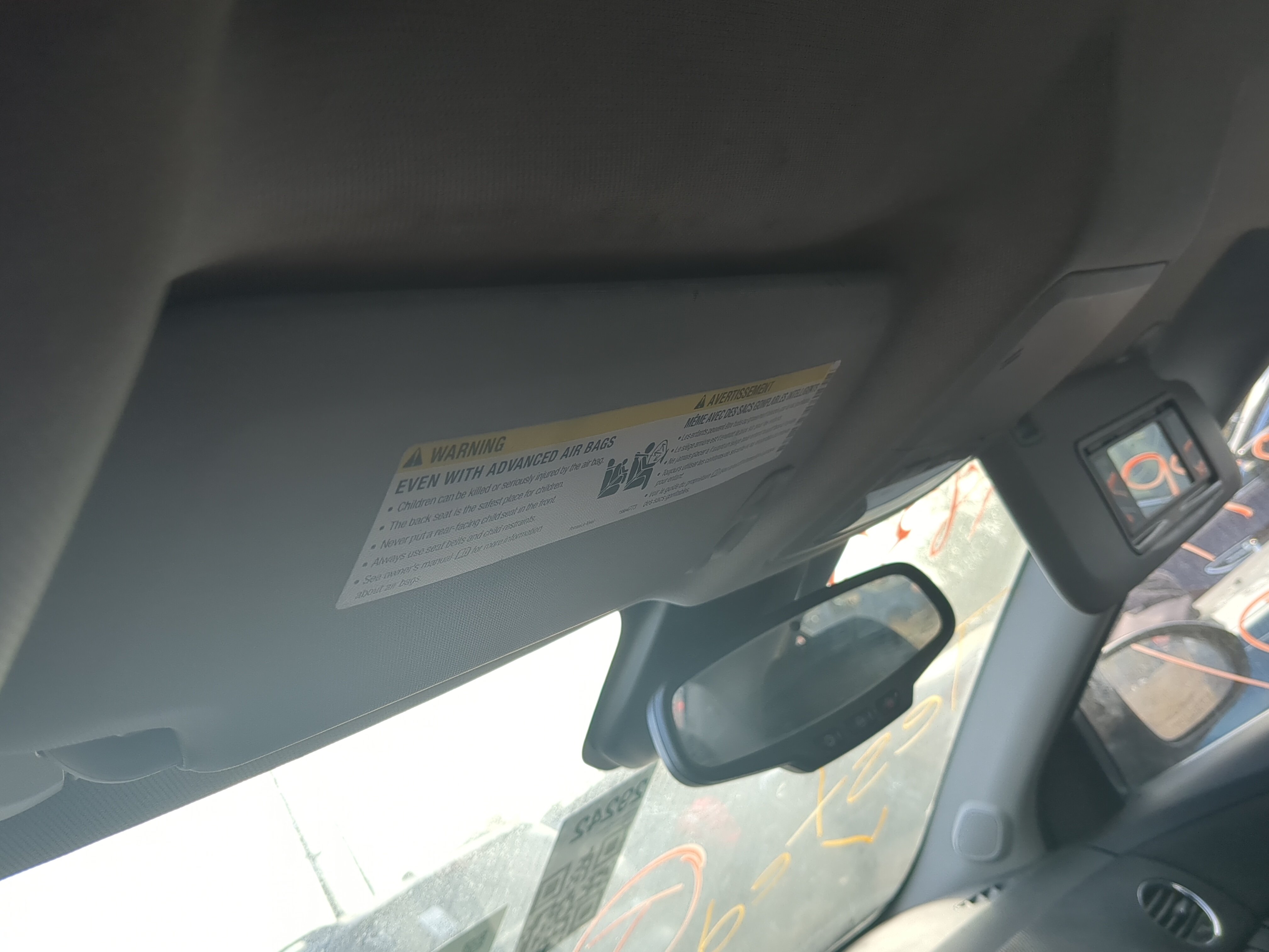 Picture of 2011-2016 Chevrolet Cruze Driver Sun Visor Mirror Left Sunvisor 1204391