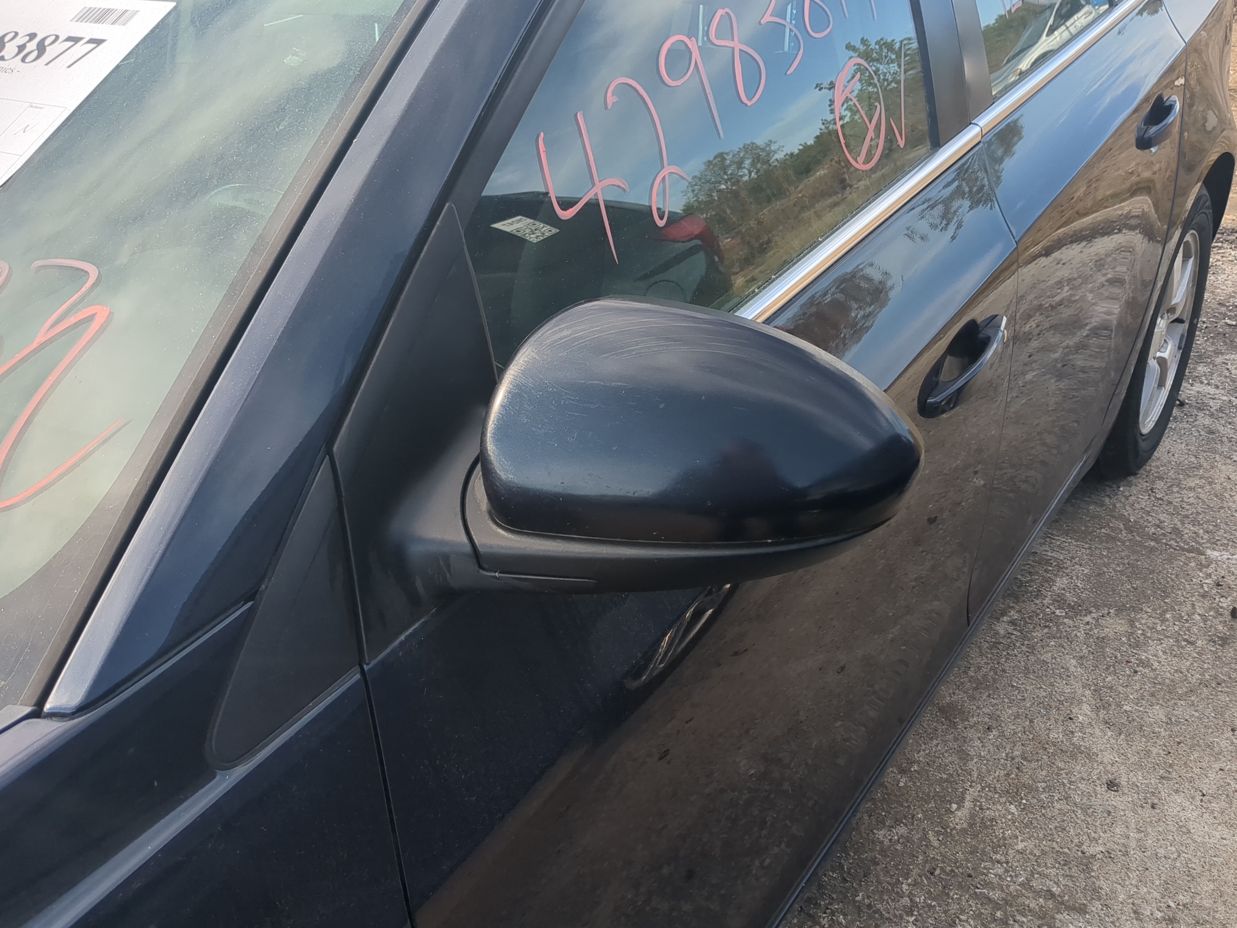2011-2016 Chevrolet Cruze Driver Left Side View Power Door Mirror 1204401 - Oemusedautoparts1.com