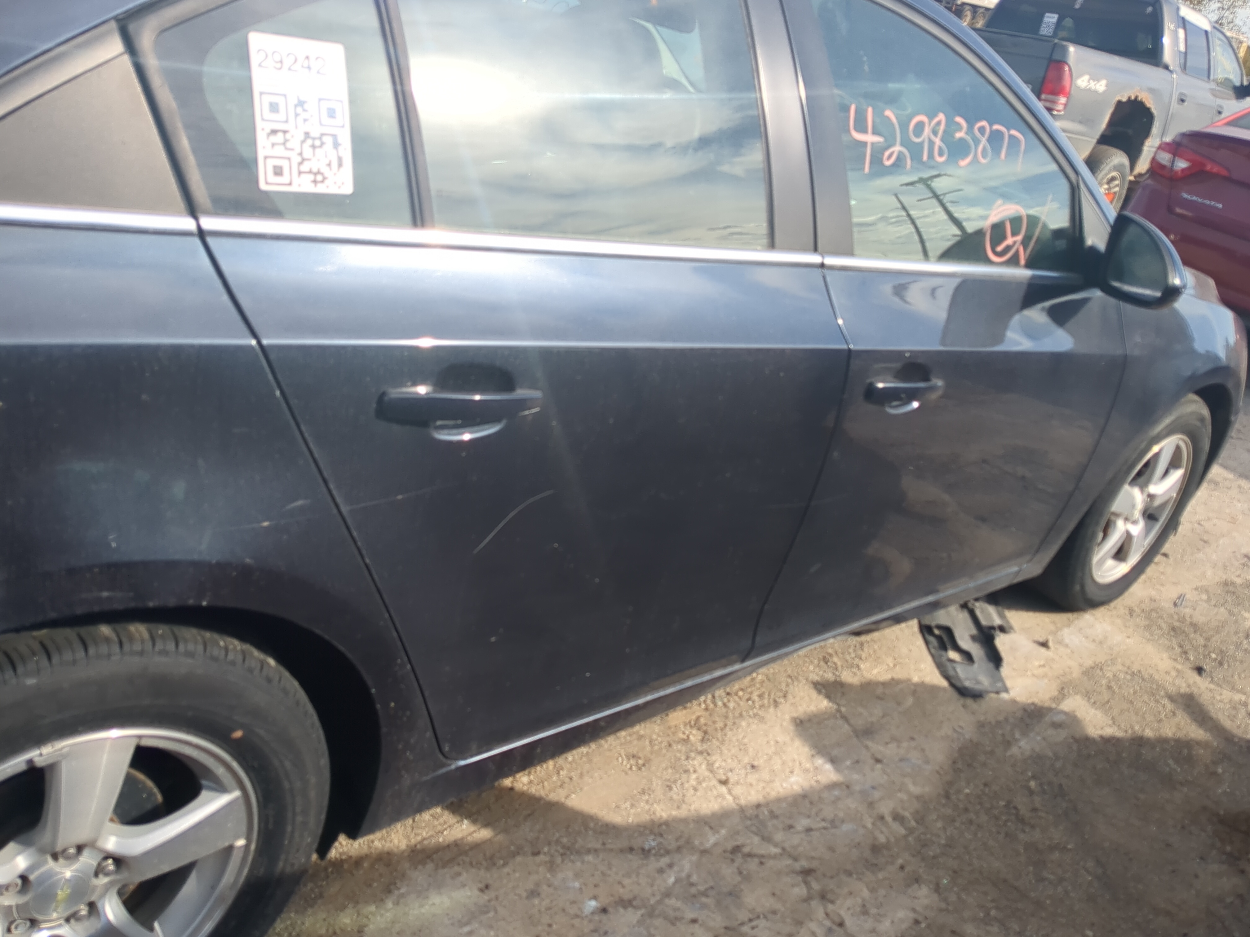 Picture of 2012-2015 Chevrolet Cruze Passenger Rear Door Oem 1204497