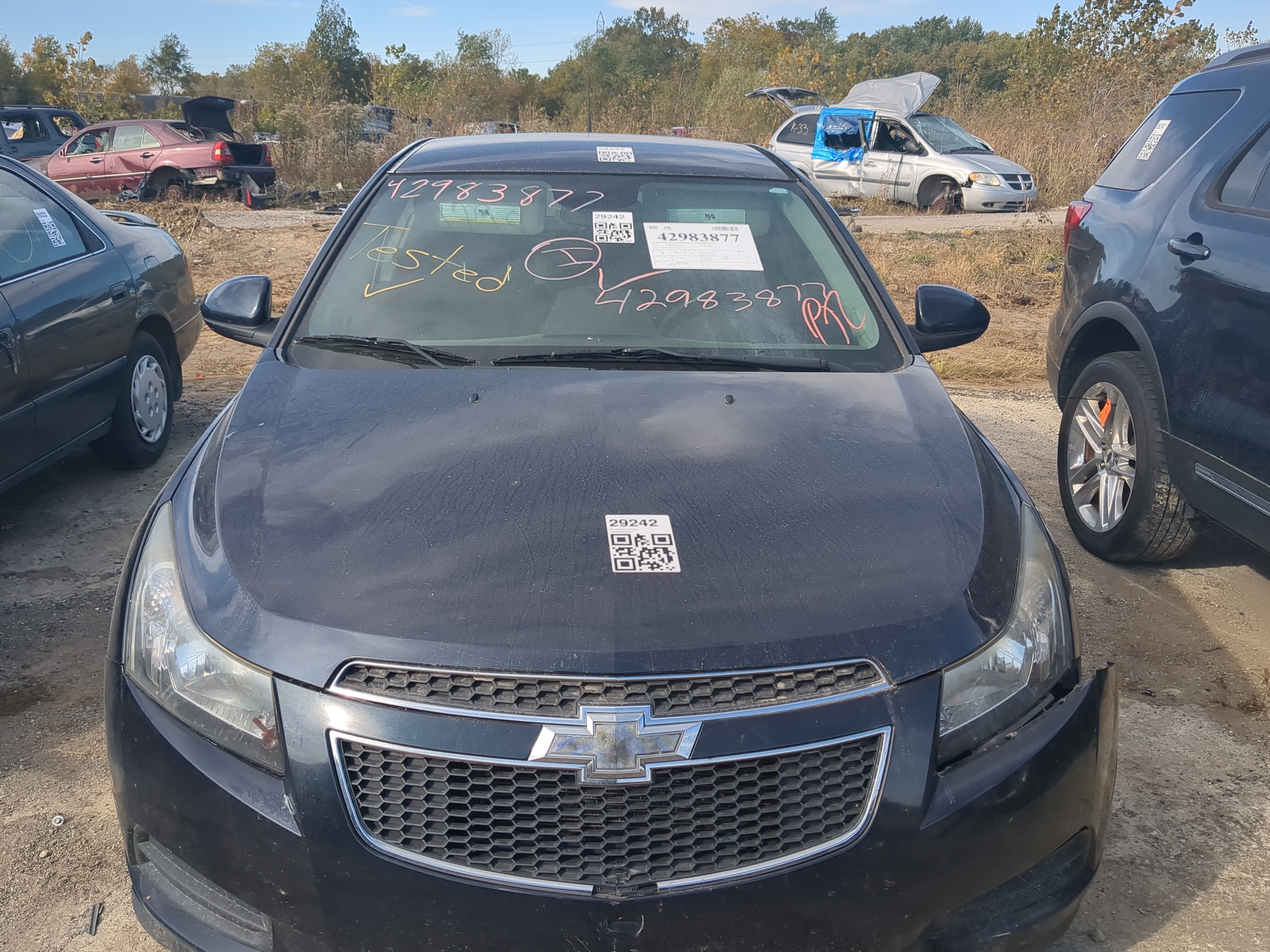 Picture of 2011-2016 Chevrolet Cruze Hood Oem 1204504