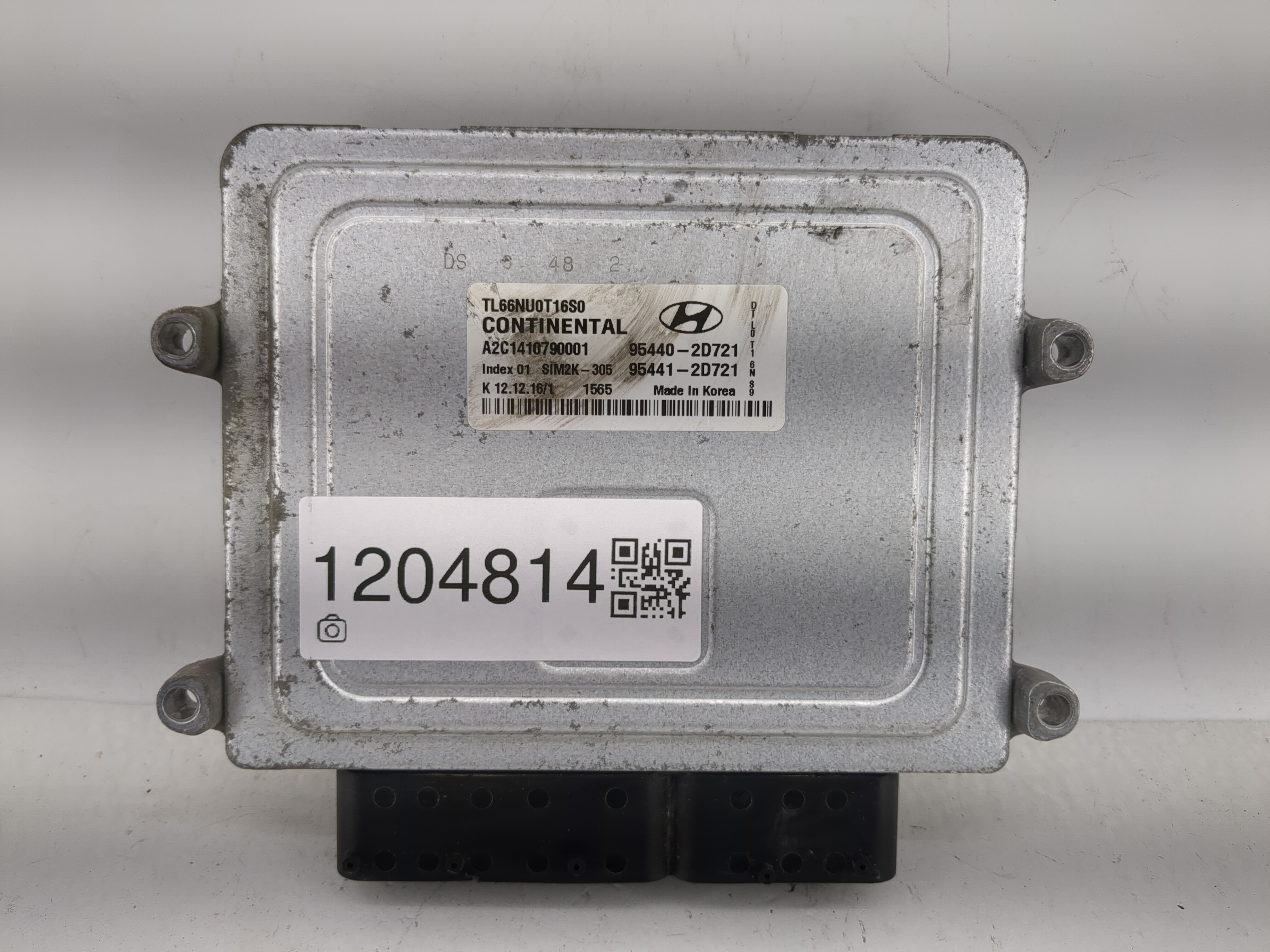 2016 Hyundai Tucson Engine Control Computer Ecu Pcm Ecm Pcu Oem 1204814 - Oemusedautoparts1.com