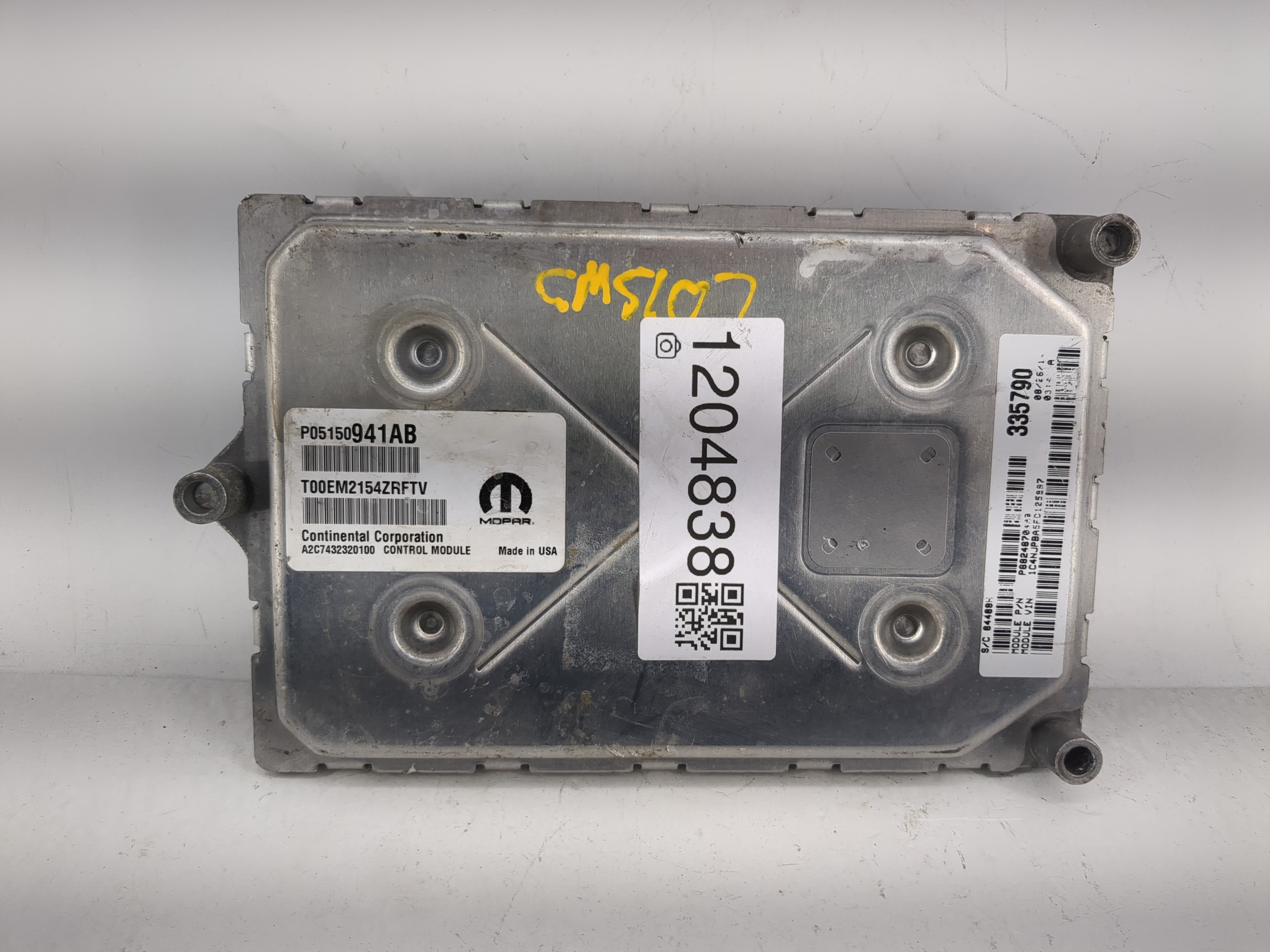 2013-2017 Jeep Compass Engine Control Computer Ecu Pcm Ecm Pcu Oem 1204838 - Oemusedautoparts1.com