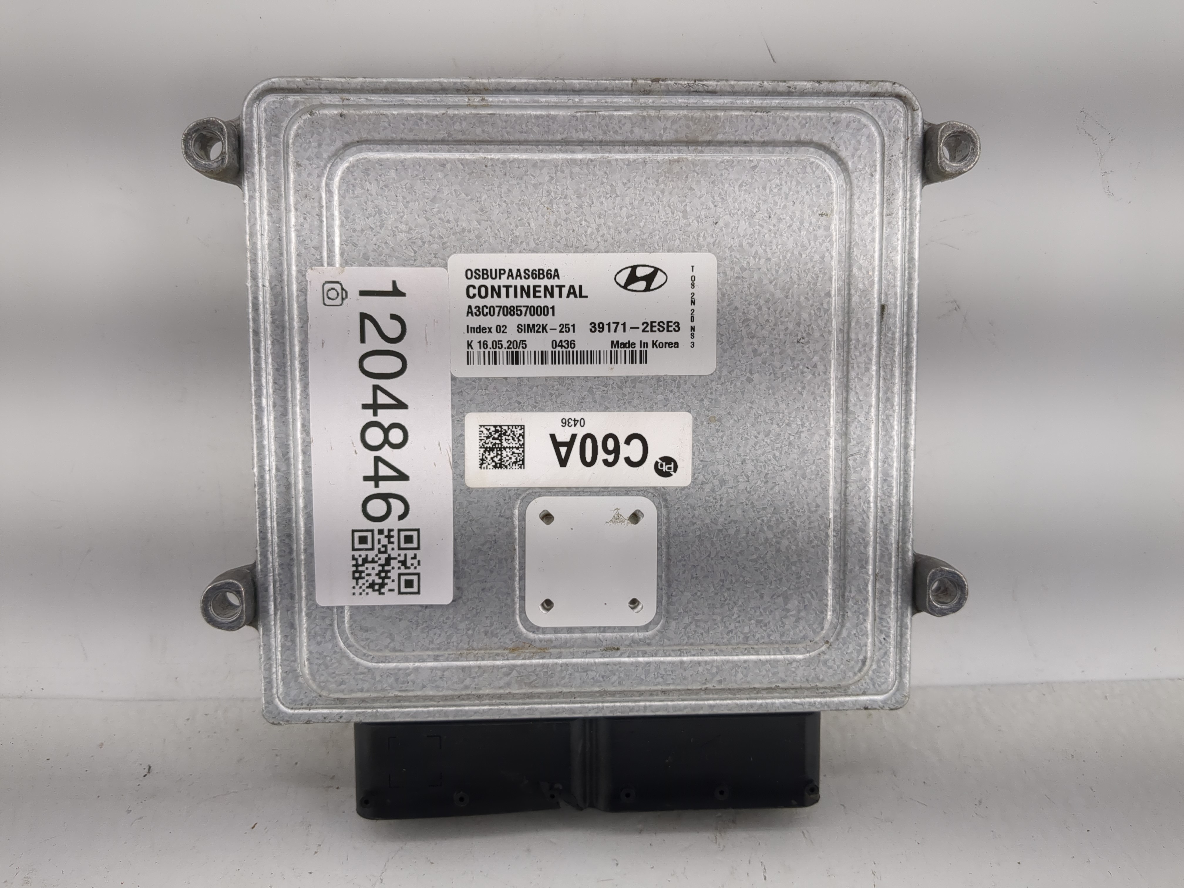 2020-2021 Hyundai Kona Engine Control Computer Ecu Pcm Ecm Pcu Oem 1204846 - Oemusedautoparts1.com