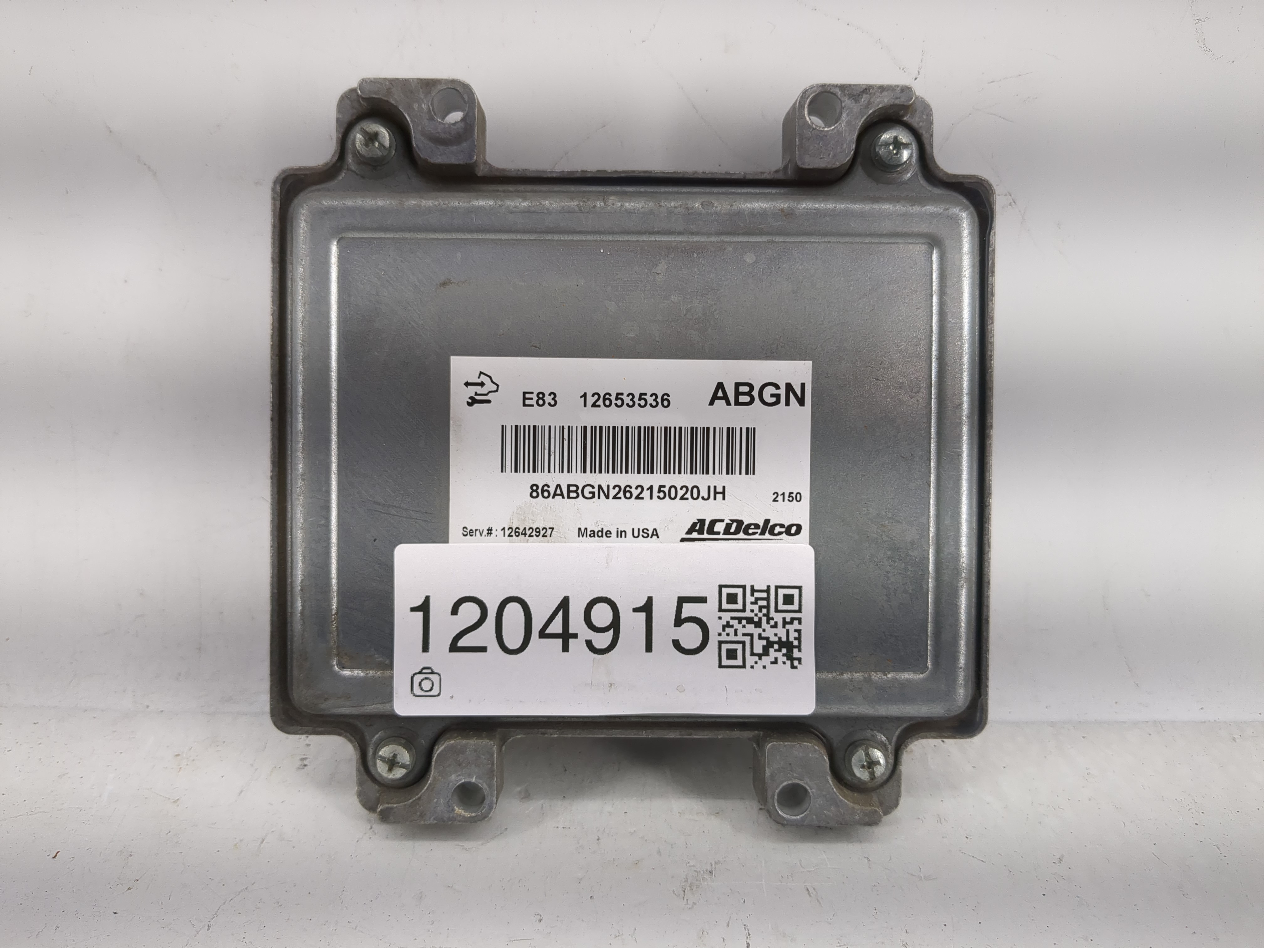 2011-2012 Chevrolet Cruze Engine Control Computer Ecu Pcm Ecm Pcu Oem 1204915 - Oemusedautoparts1.com