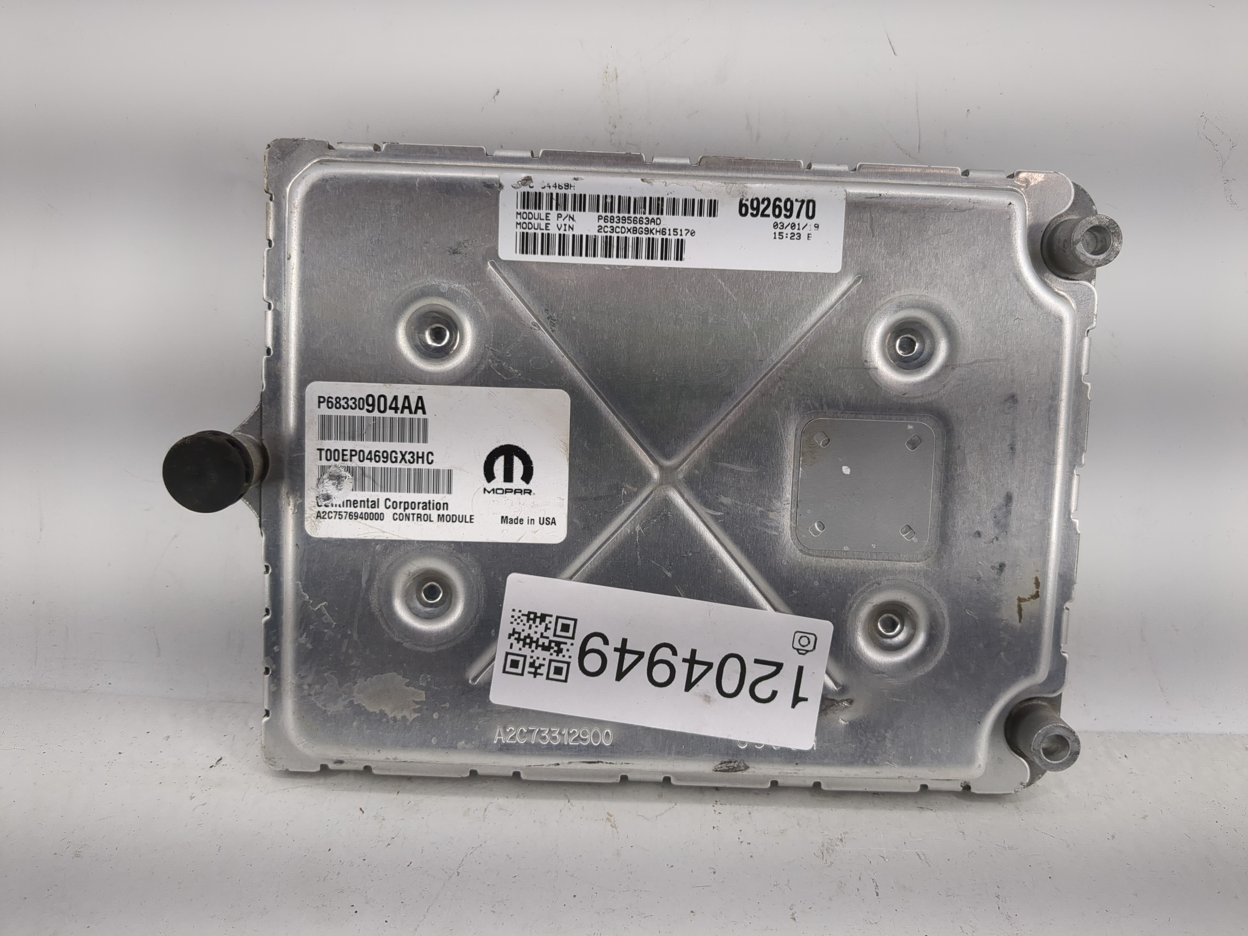 2018-2019 Dodge Charger Engine Control Computer Ecu Pcm Ecm Pcu Oem 1204949 - Oemusedautoparts1.com