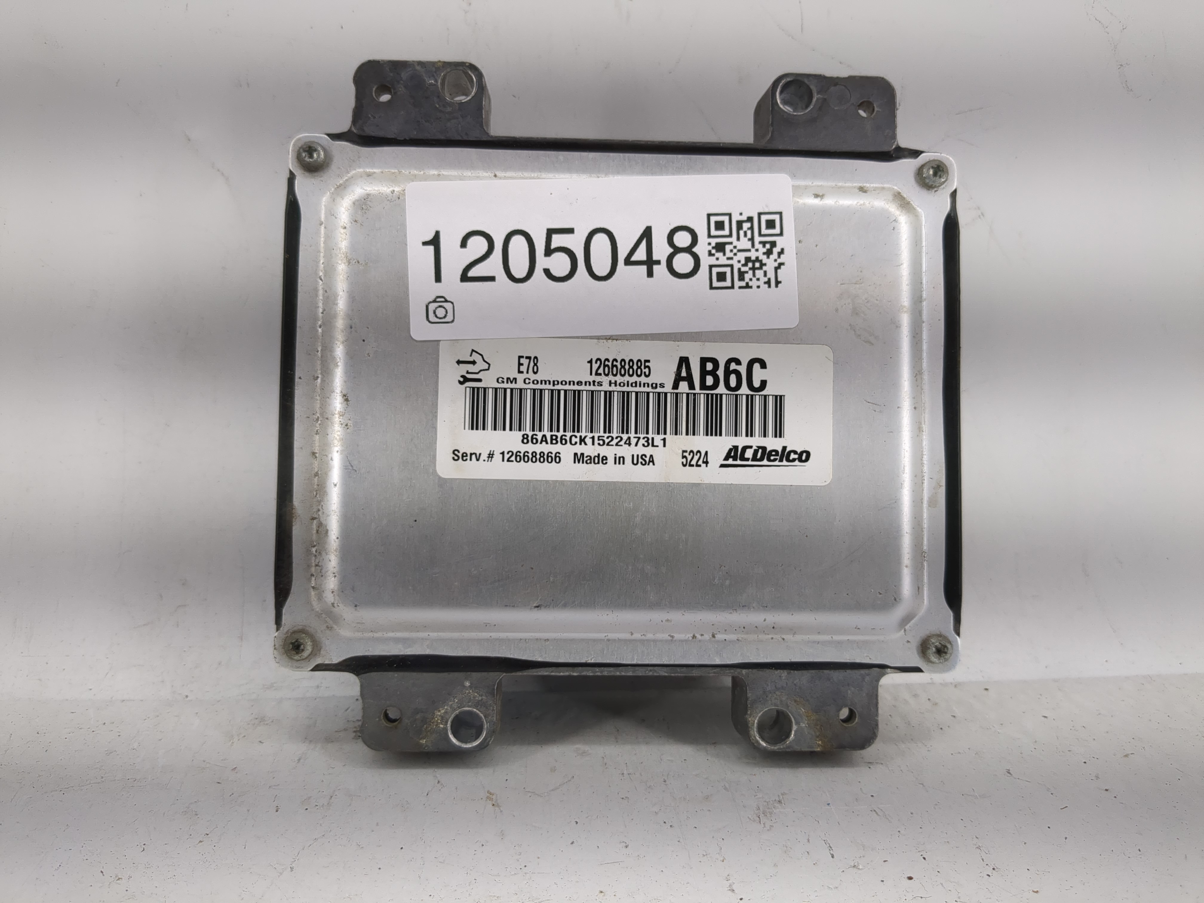 2012-2016 Chevrolet Cruze Engine Control Computer Ecu Pcm Ecm Pcu Oem 1205048 - Oemusedautoparts1.com