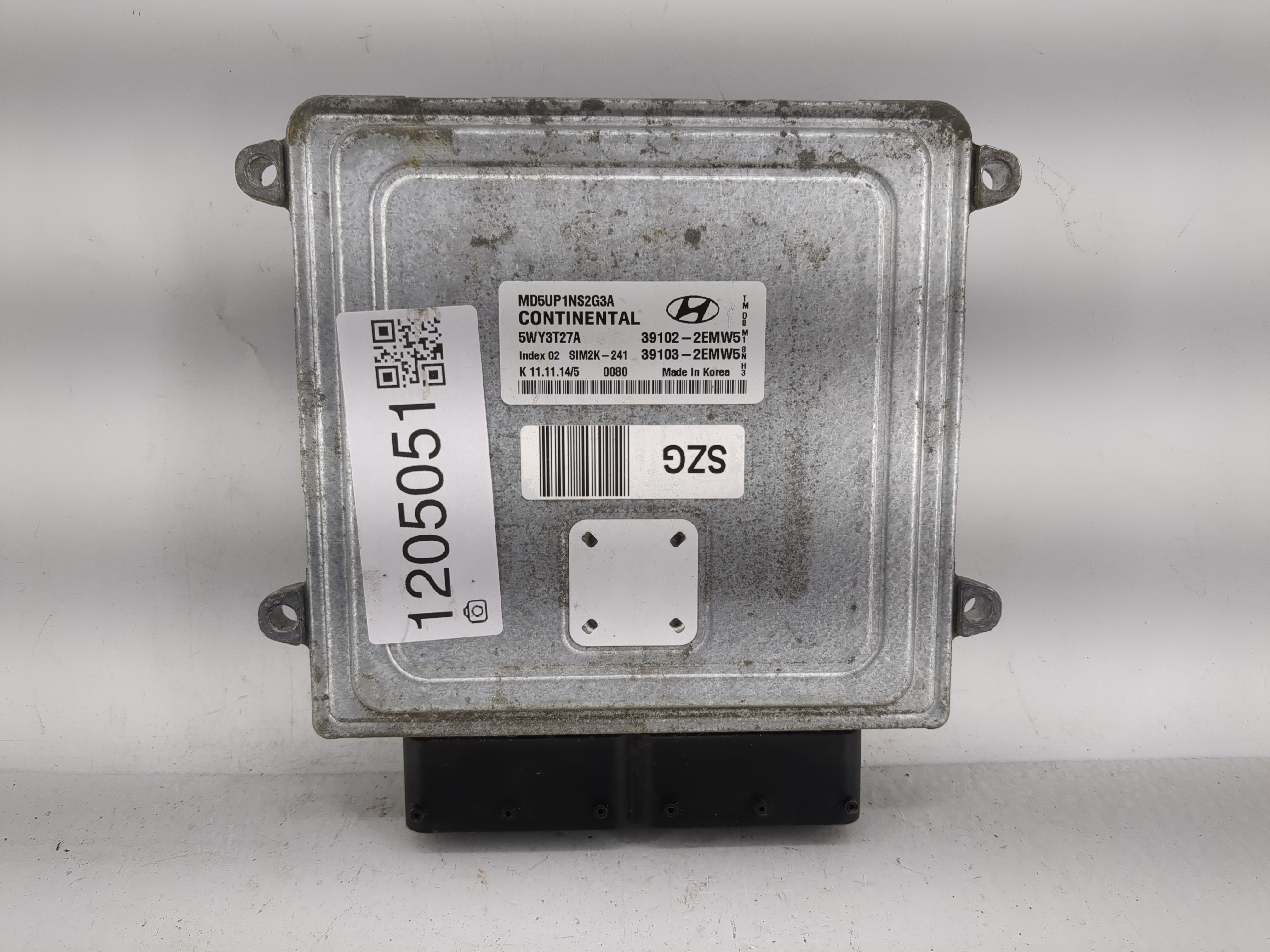 2014-2016 Hyundai Elantra Engine Control Computer Ecu Pcm Ecm Pcu Oem 1205051 - Oemusedautoparts1.com