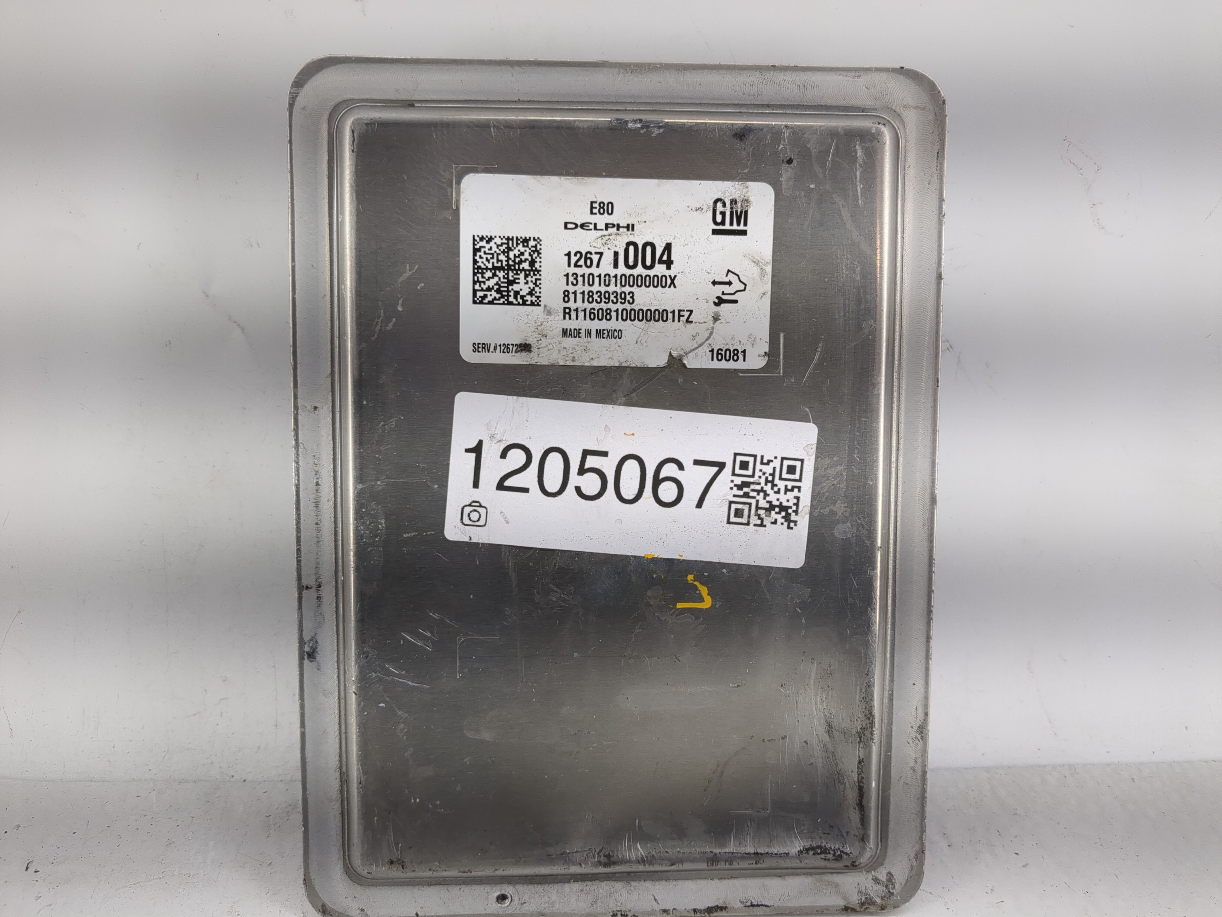 2016-2016 Chevrolet Camaro Engine Control Computer Ecu Pcm Ecm Pcu Oem 1205067 - Oemusedautoparts1.com