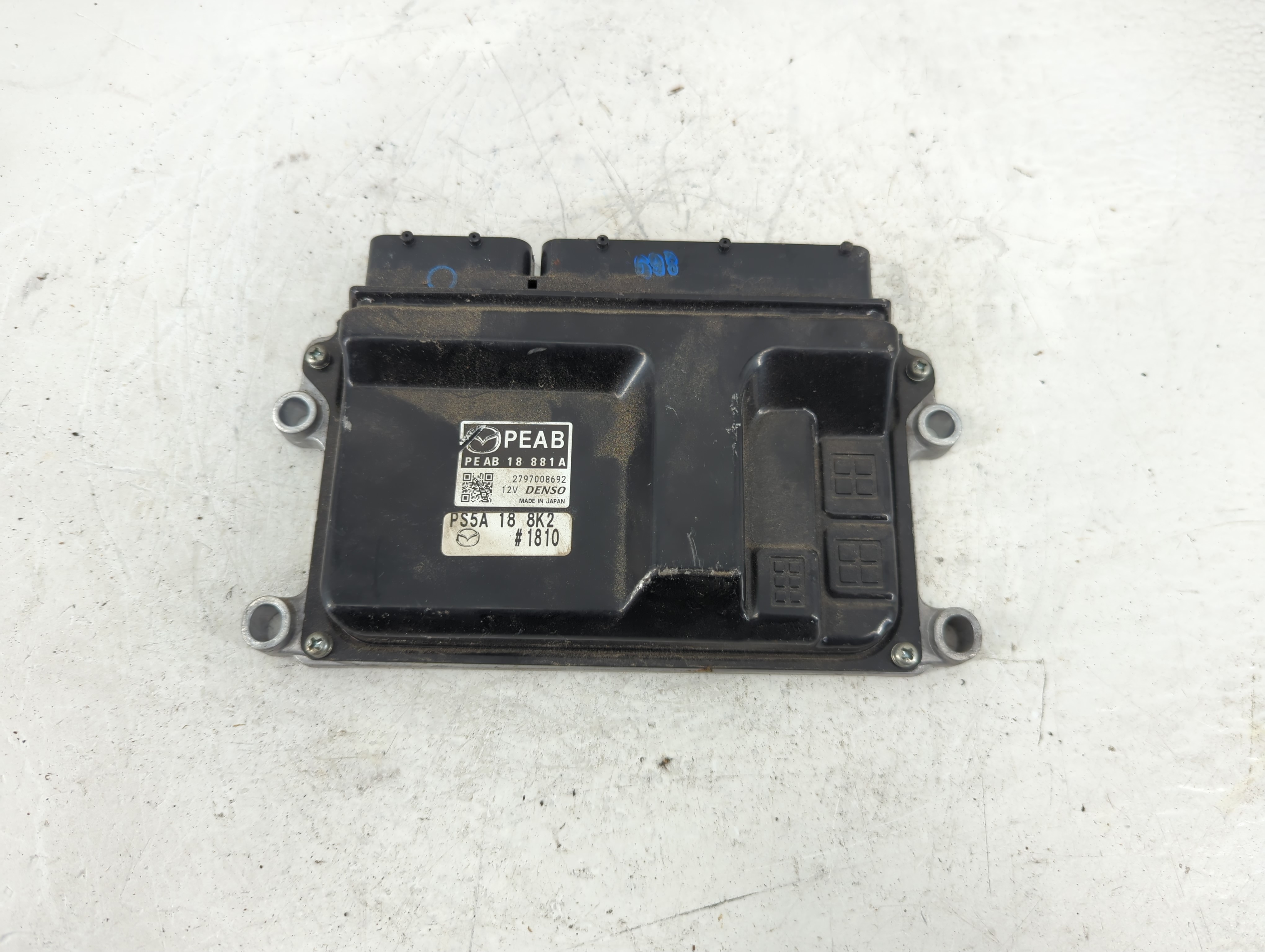 2014-2016 Mazda 3 Engine Control Computer Ecu Pcm Ecm Pcu Oem 1205162 - Oemusedautoparts1.com