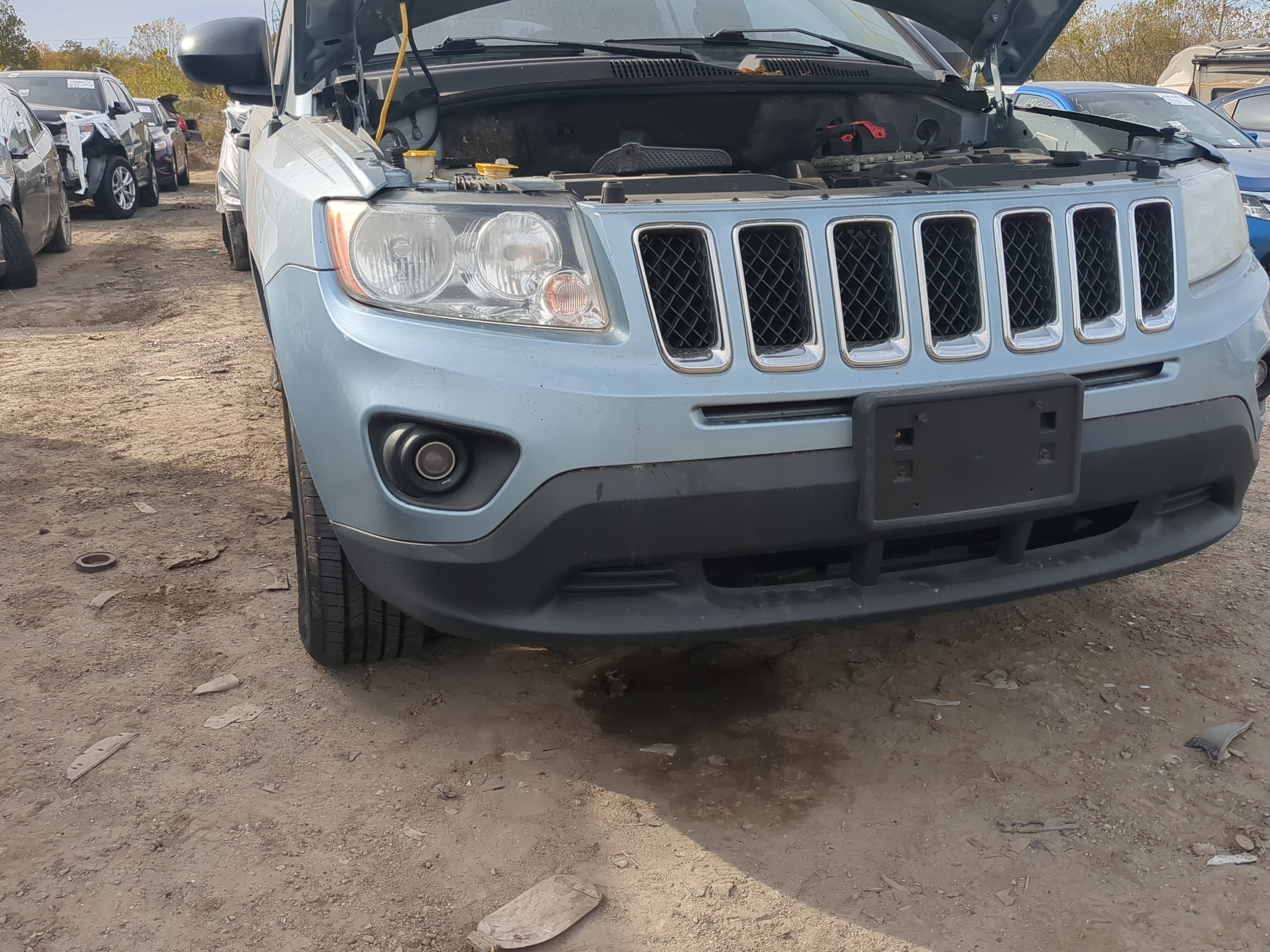 2013 Jeep Compass Front Bumper - Oem 1205203 - Oemusedautoparts1.com