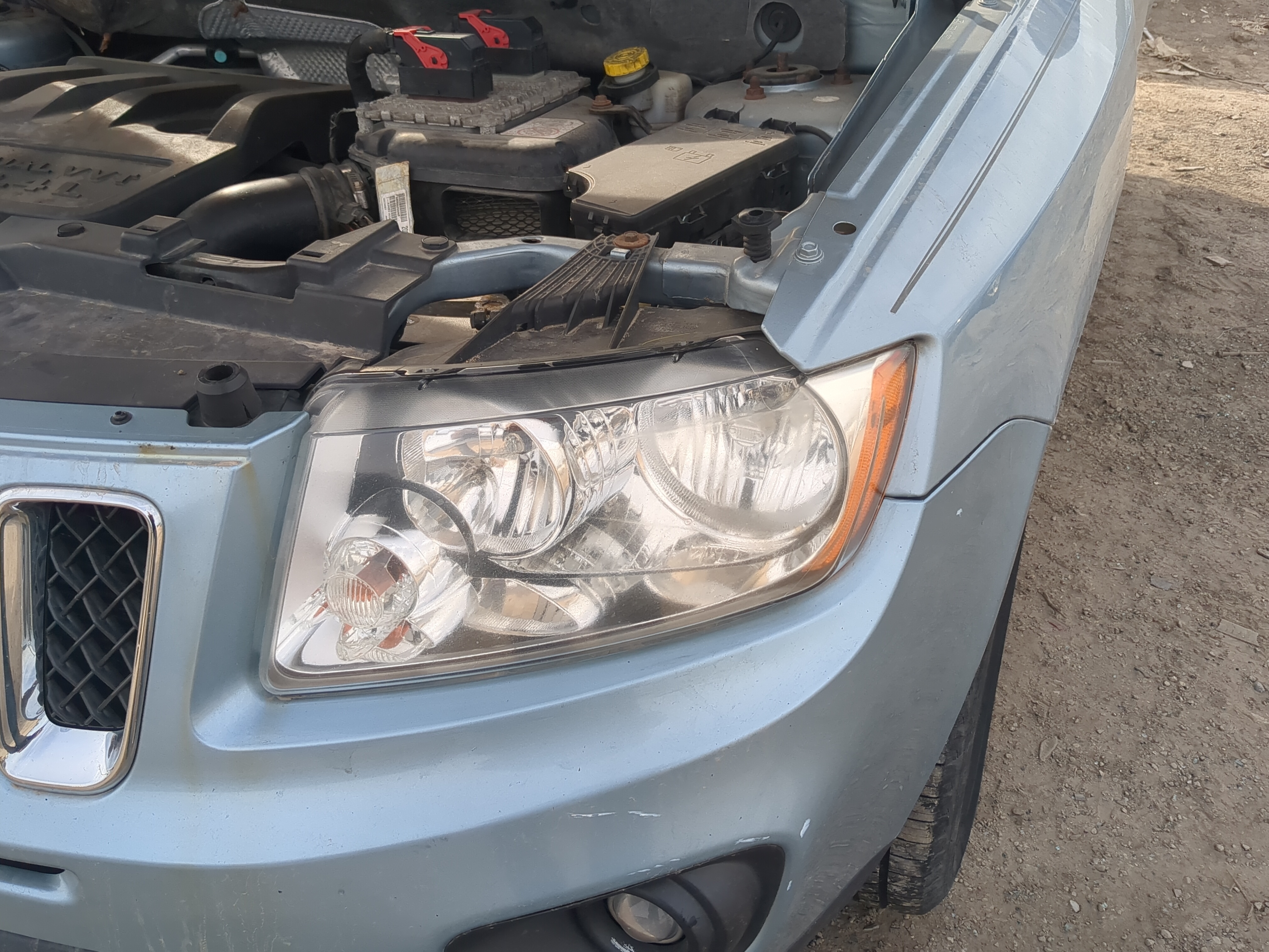2011-2014 Jeep Compass Driver Left Oem Head Light Headlight Lamp 1205230 - Oemusedautoparts1.com