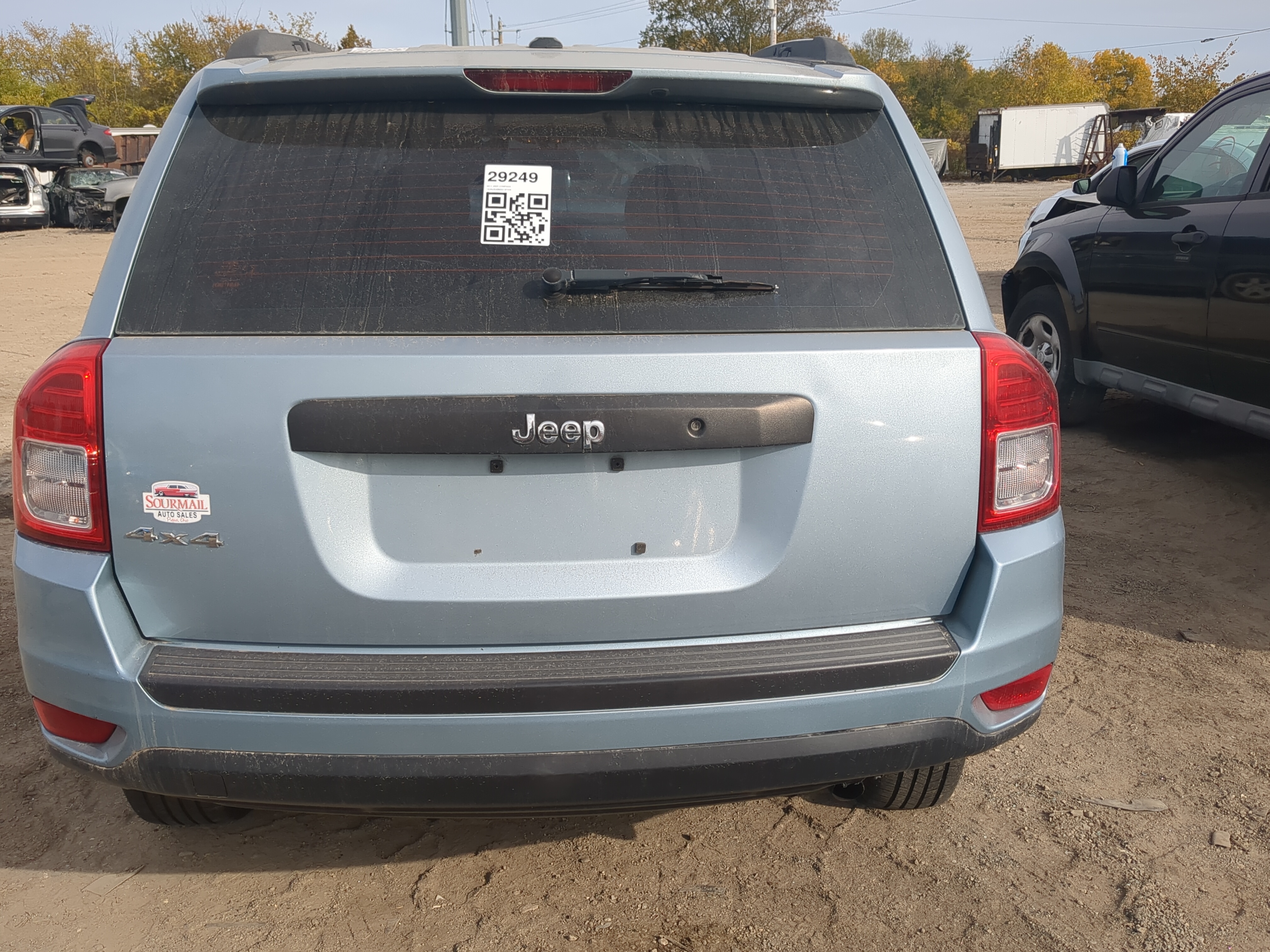 2007-2017 Jeep Compass Trunk/decklid/hatch/tailgate Oem 1205250 - Oemusedautoparts1.com