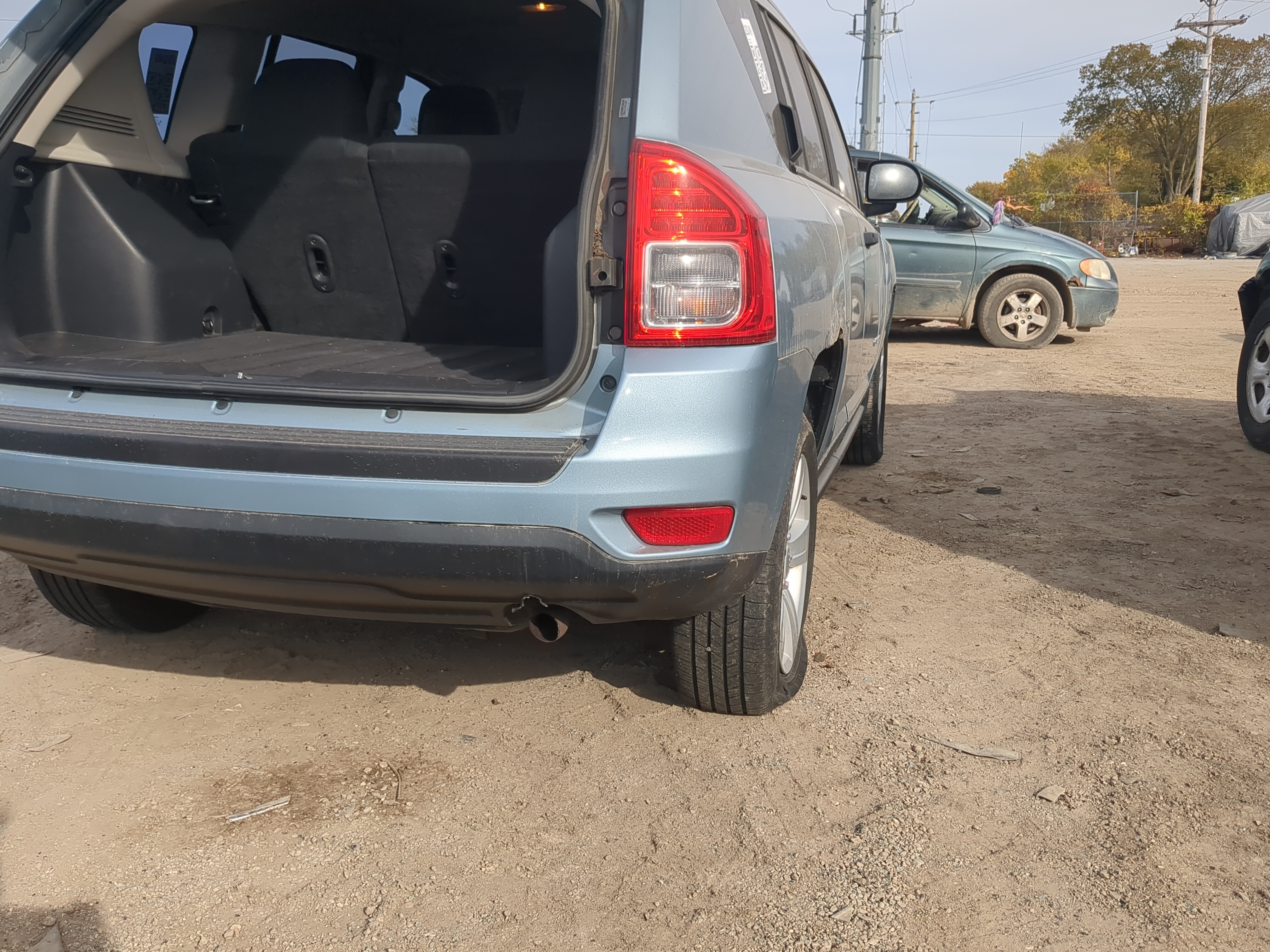 2013 Jeep Compass Rear Bumper Assembly Oem 1205251 - Oemusedautoparts1.com