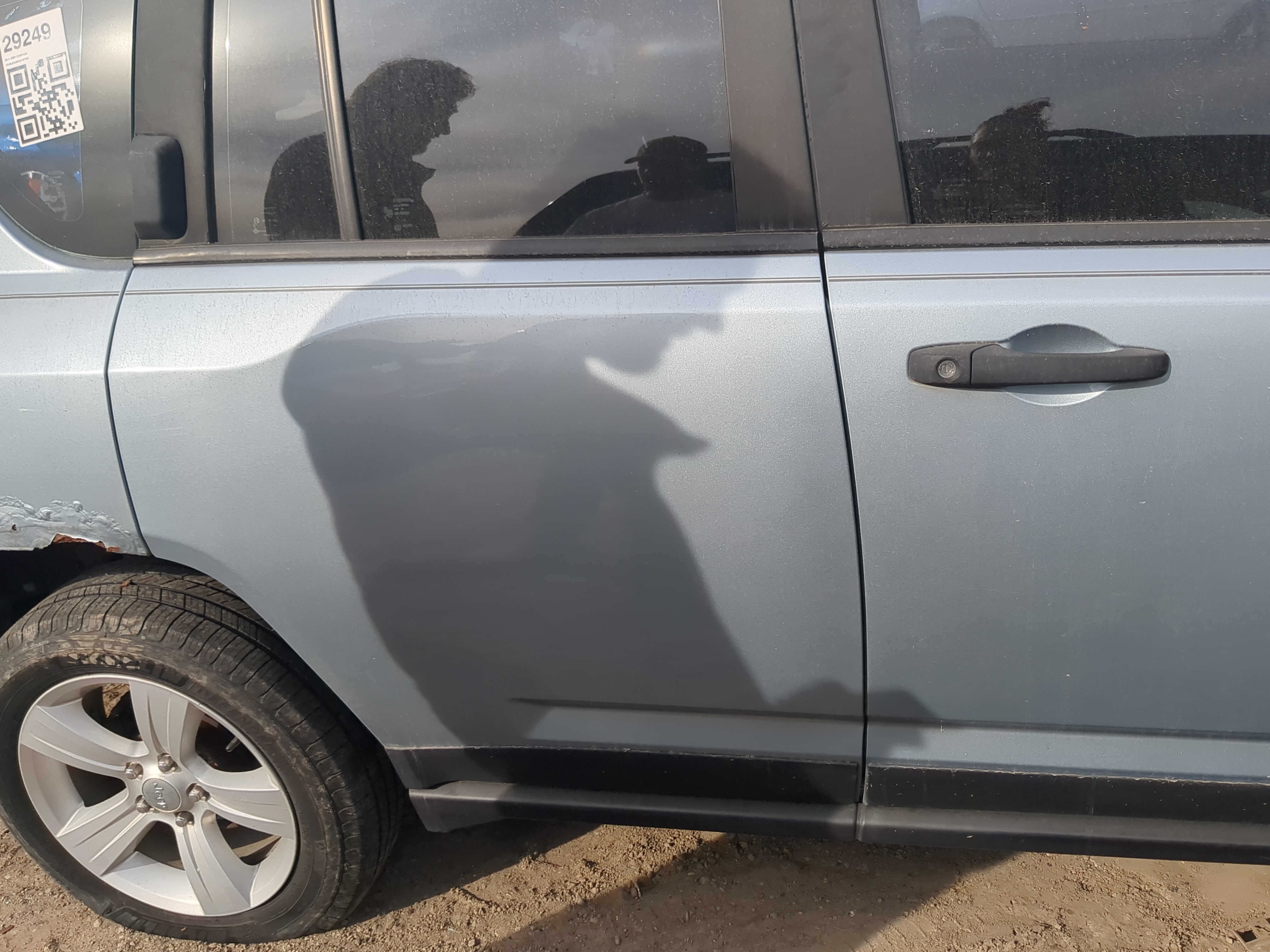 2011-2017 Jeep Compass Passenger Rear Door Oem 1205252 - Oemusedautoparts1.com