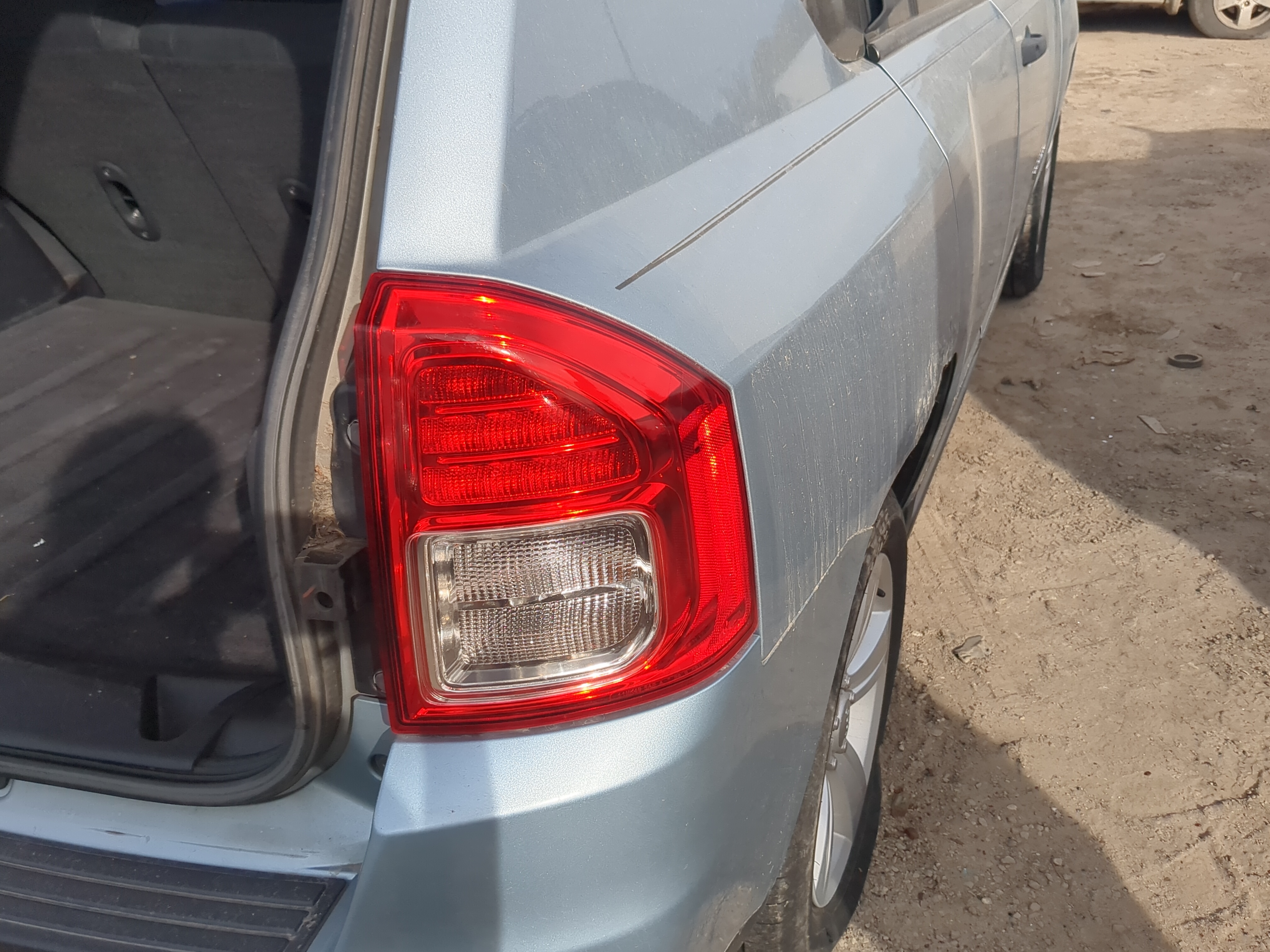 2011-2013 Jeep Compass Passenger Right Side Tail Light Taillight Oem 1205295 - Oemusedautoparts1.com