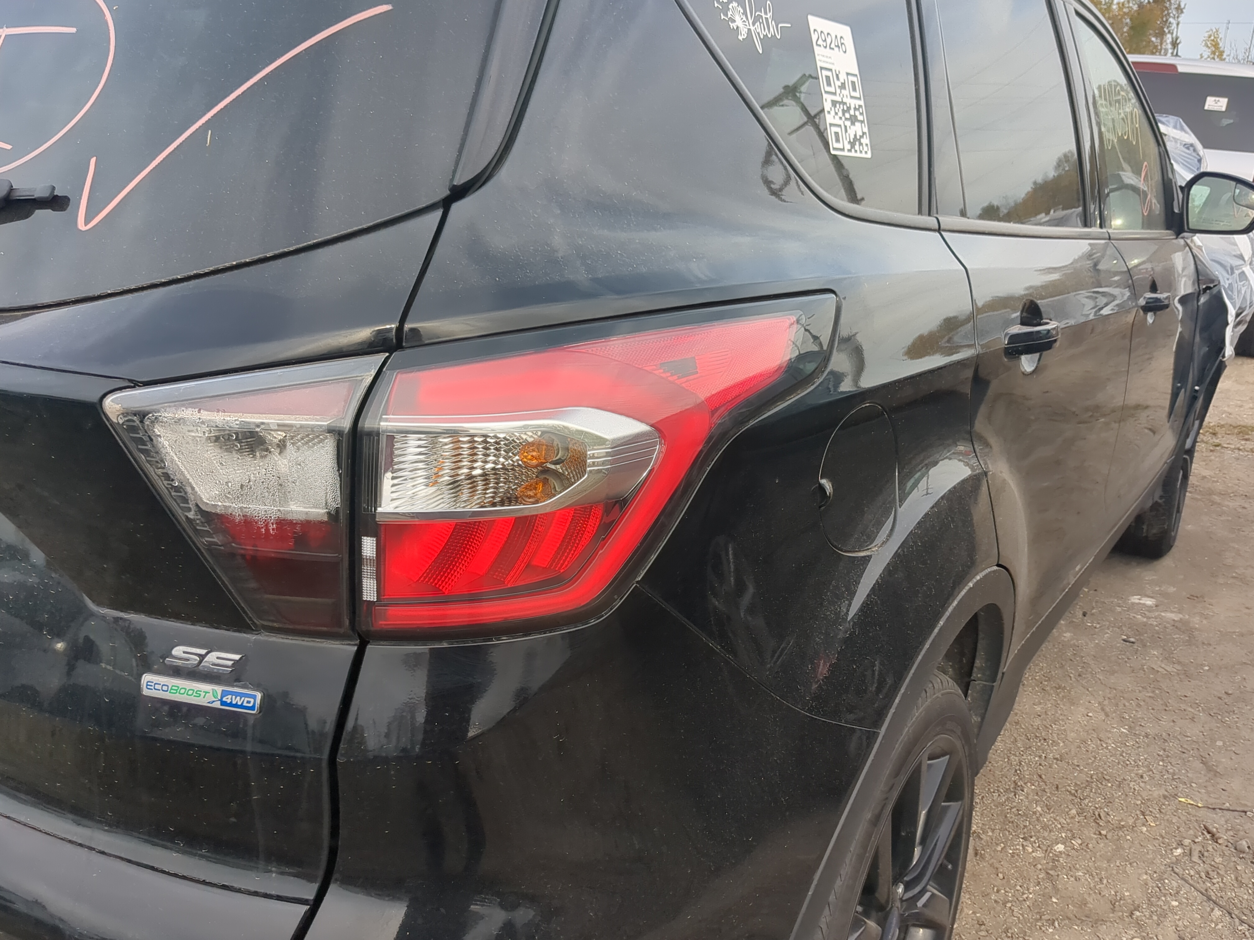 2017-2018 Ford Escape Passenger Right Side Tail Light Taillight Oem 1205652 - Oemusedautoparts1.com