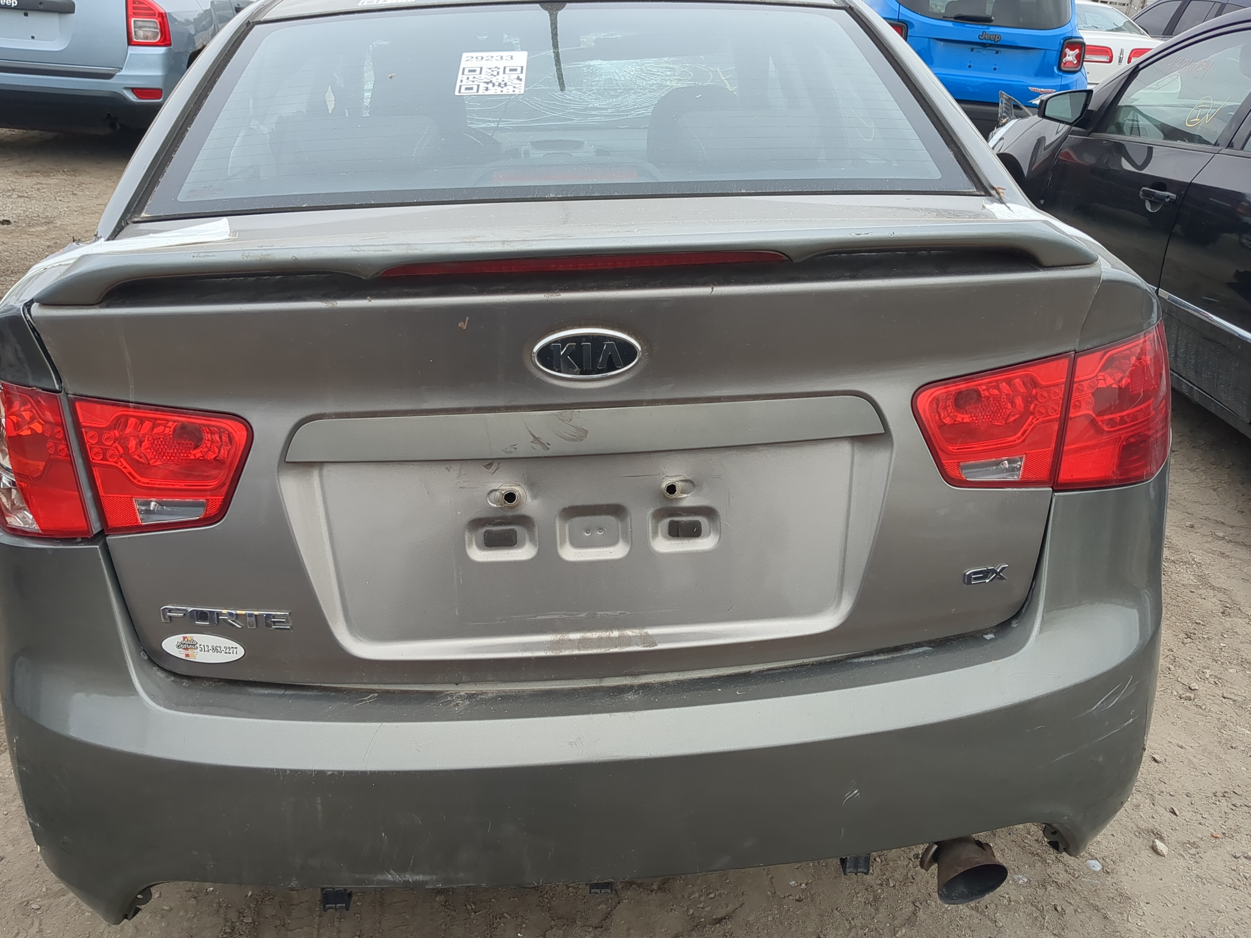 Picture of 2010-2010 Kia Forte Trunk/decklid/hatch/tailgate Oem 1206127