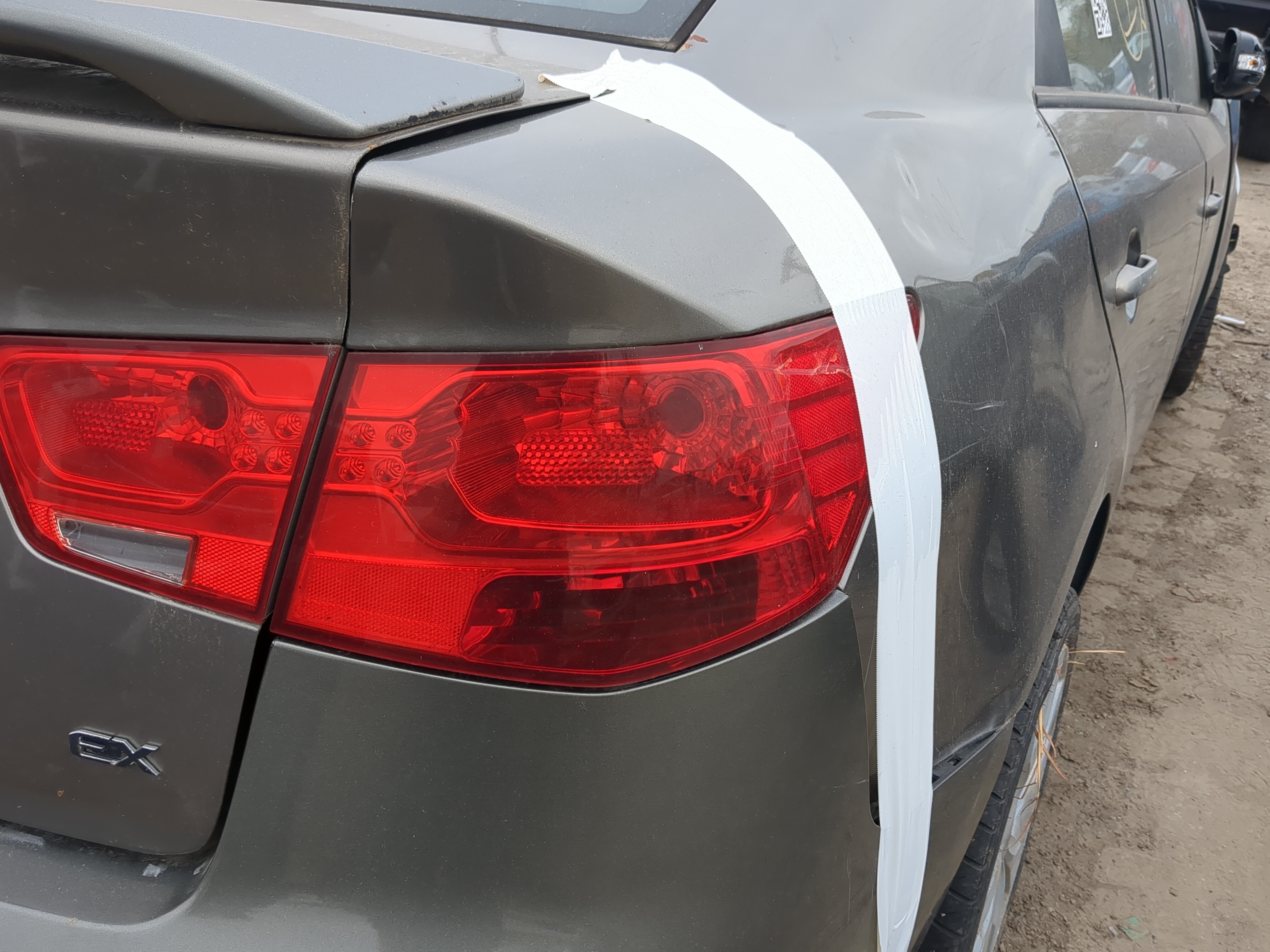 2010-2013 Kia Forte Passenger Right Side Tail Light Taillight Oem 1206133 - Oemusedautoparts1.com
