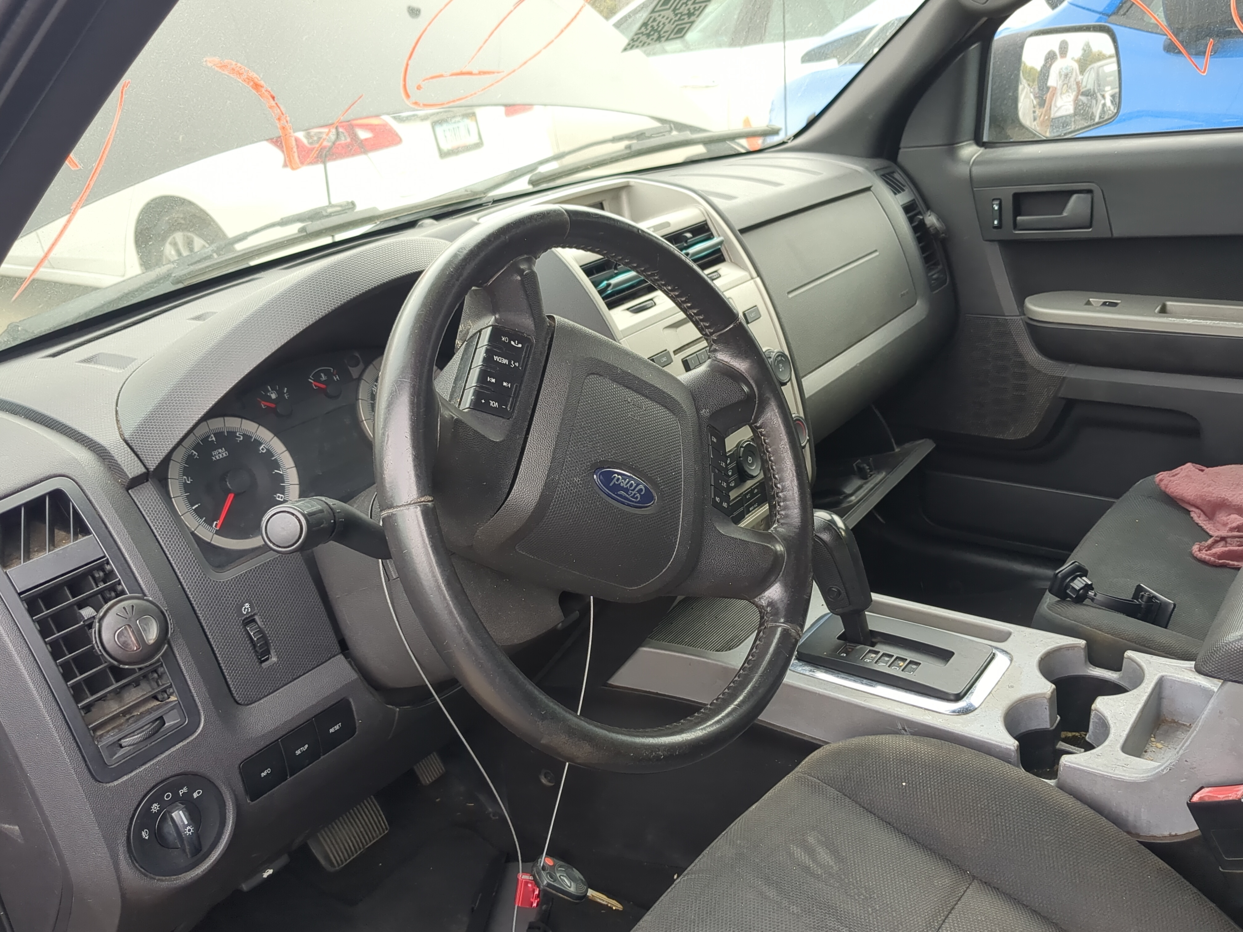 2009-2012 Ford Escape Air Bag Driver Left Steering Wheel Mounted 1206189 - Oemusedautoparts1.com