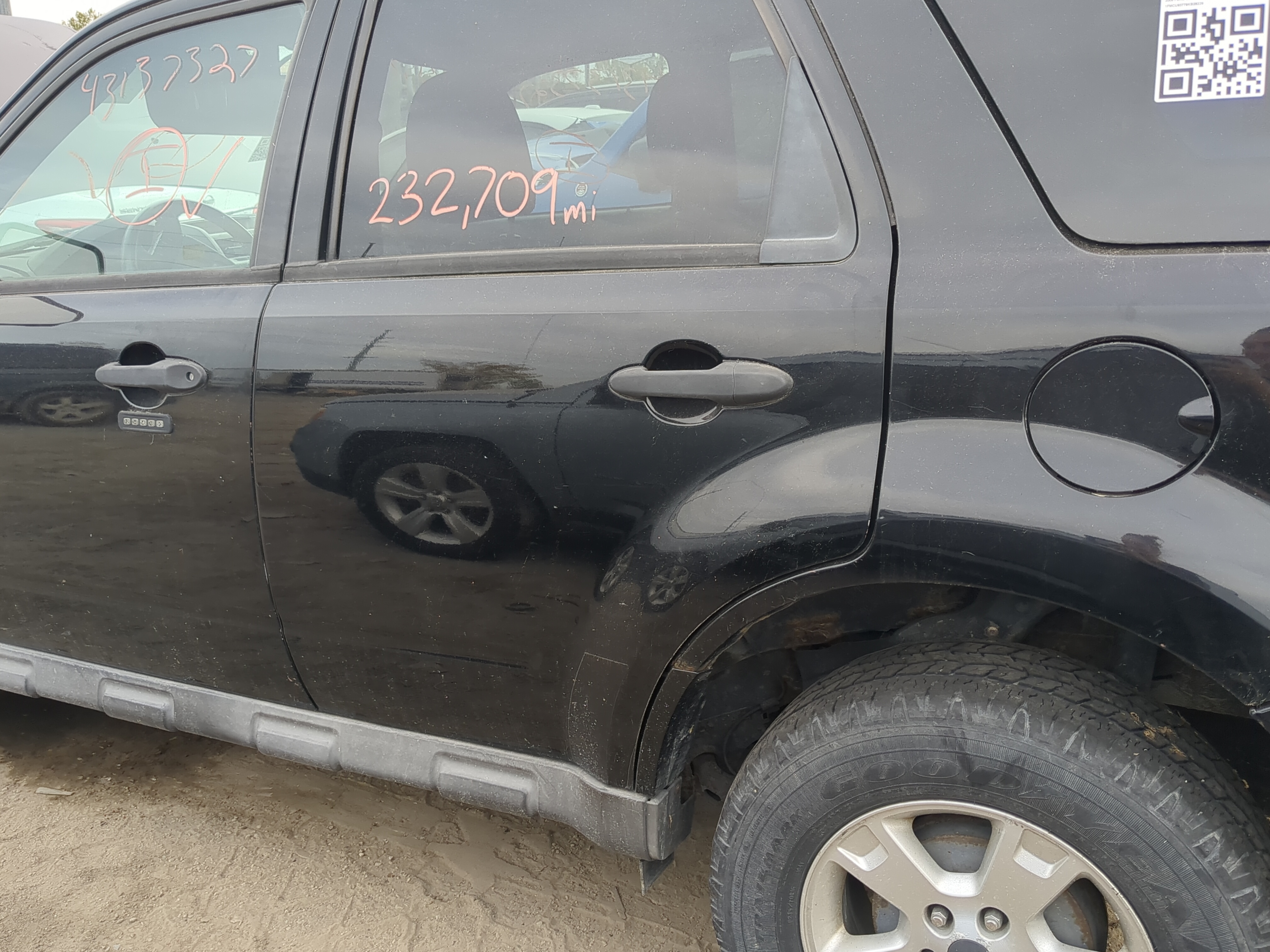 2008-2012 Ford Escape Driver Rear Door Oem 1206260 - Oemusedautoparts1.com