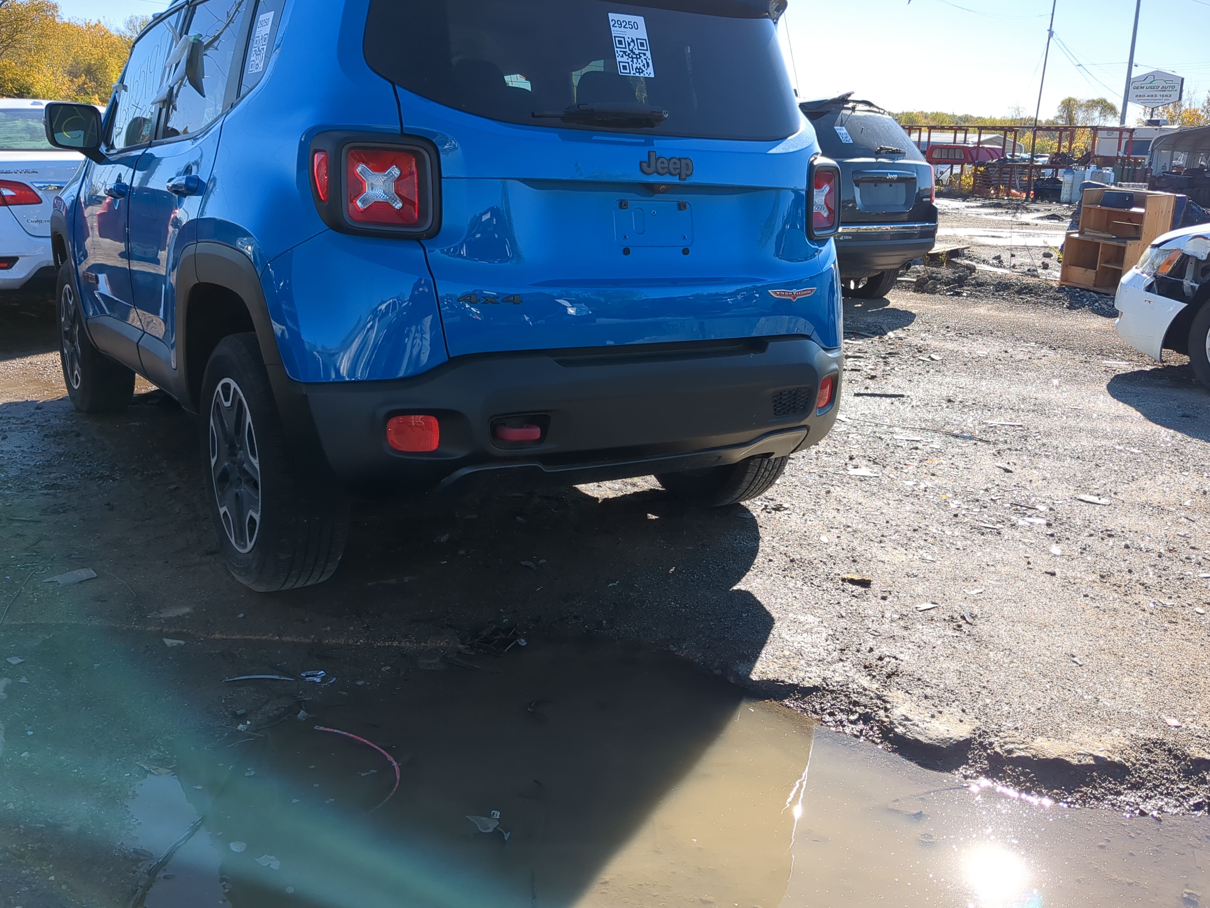 2015 Jeep Renegade Rear Bumper Assembly Oem 1206351 - Oemusedautoparts1.com