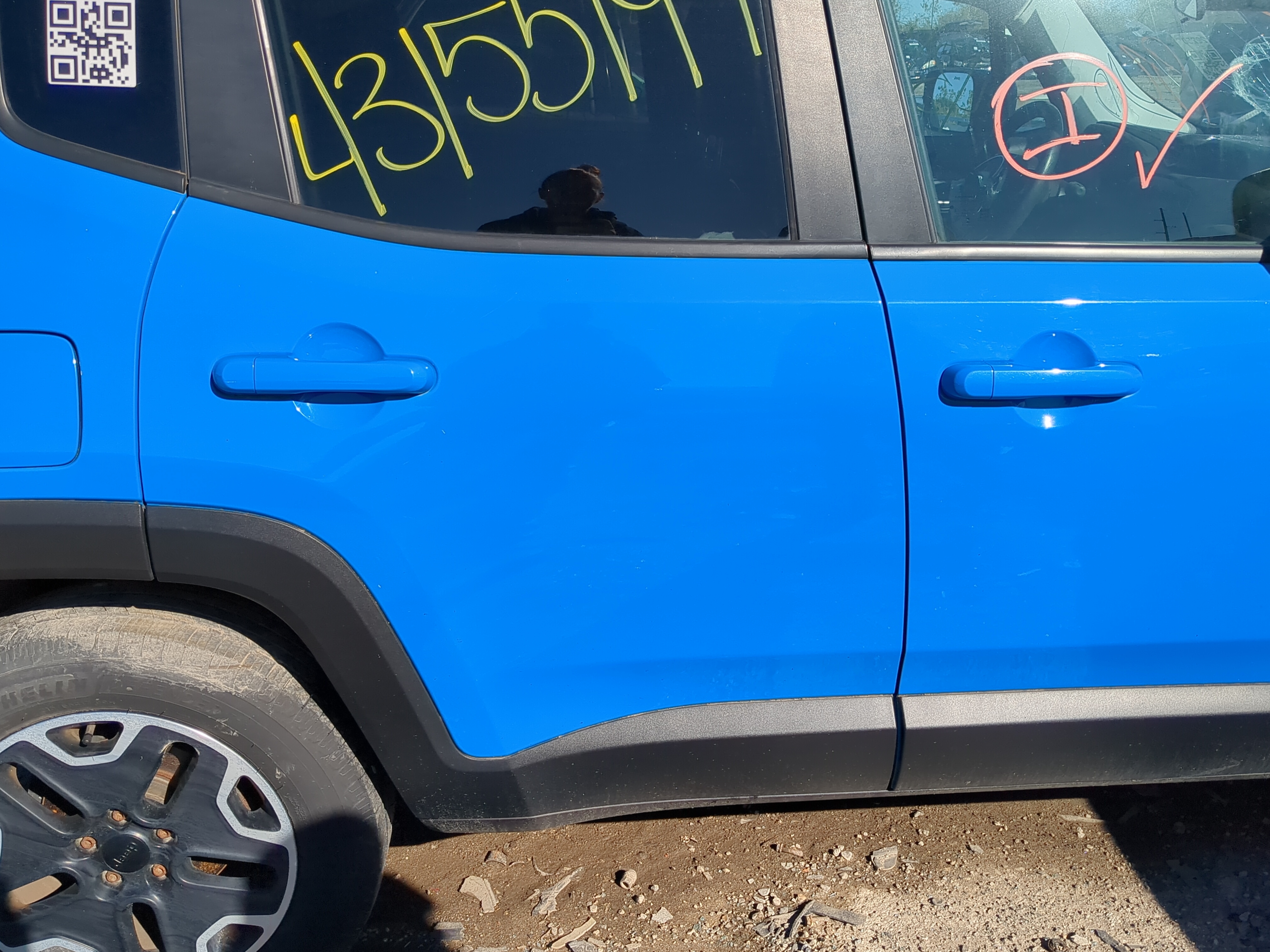 2015-2022 Jeep Renegade Passenger Rear Door Oem 1206438 - Oemusedautoparts1.com