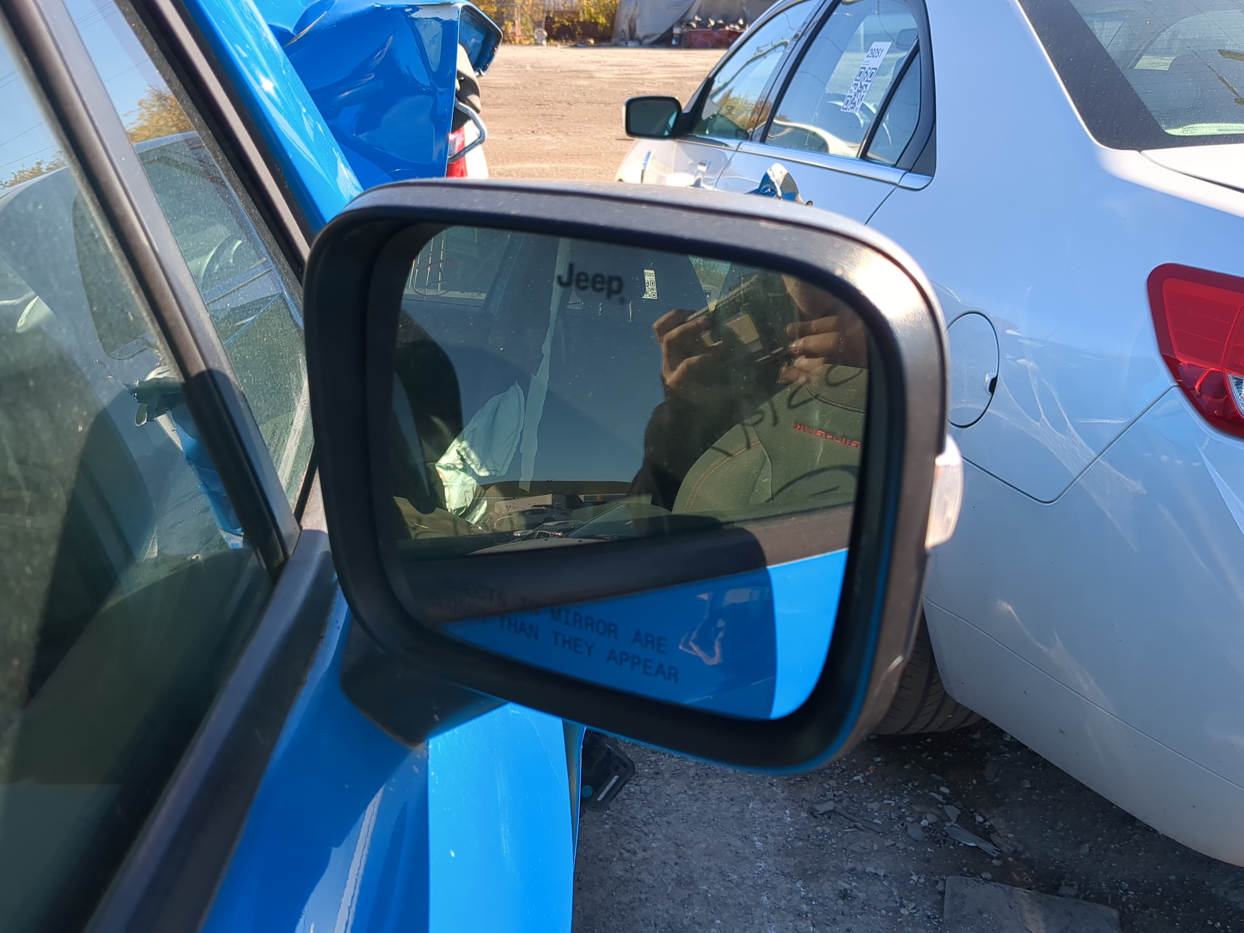 2015-2021 Jeep Renegade Passenger Right Side View Power Door Mirror 1206448 - Oemusedautoparts1.com