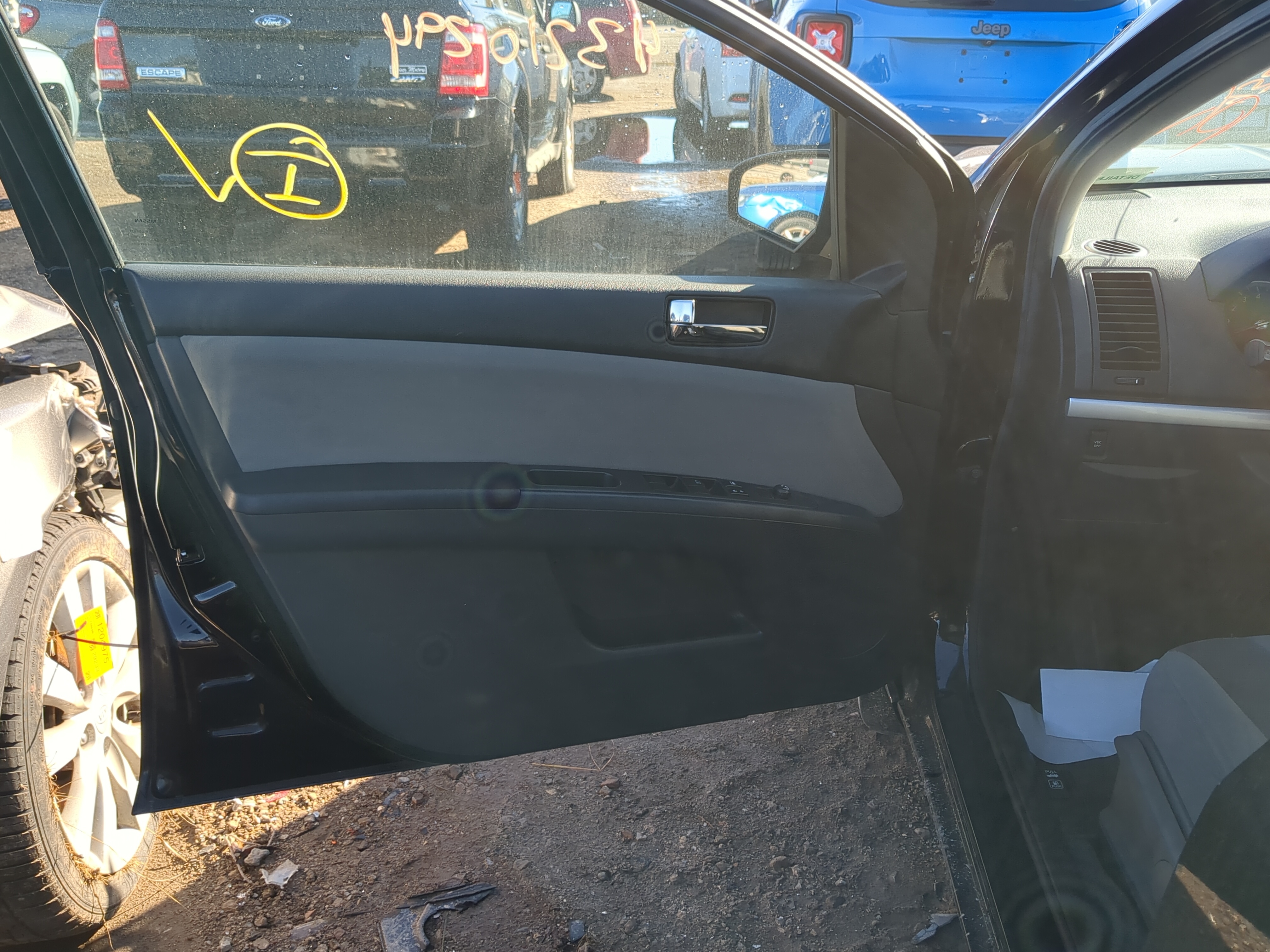 Picture of 2011 Nissan Sentra Front Left Driver Interior Door Panel Trim 1206623