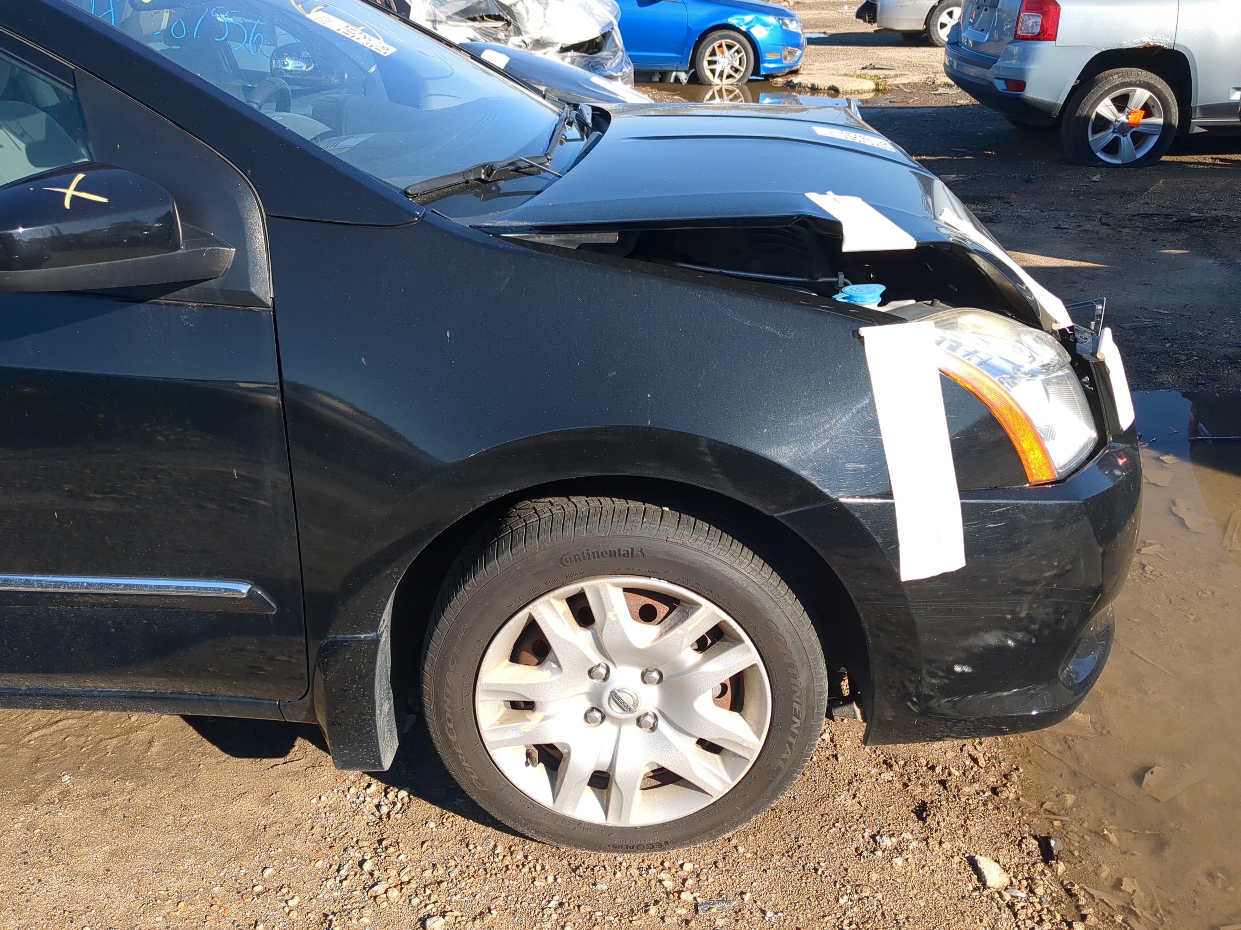 2007-2012 Nissan Sentra Passenger Fender 1206626 - Oemusedautoparts1.com