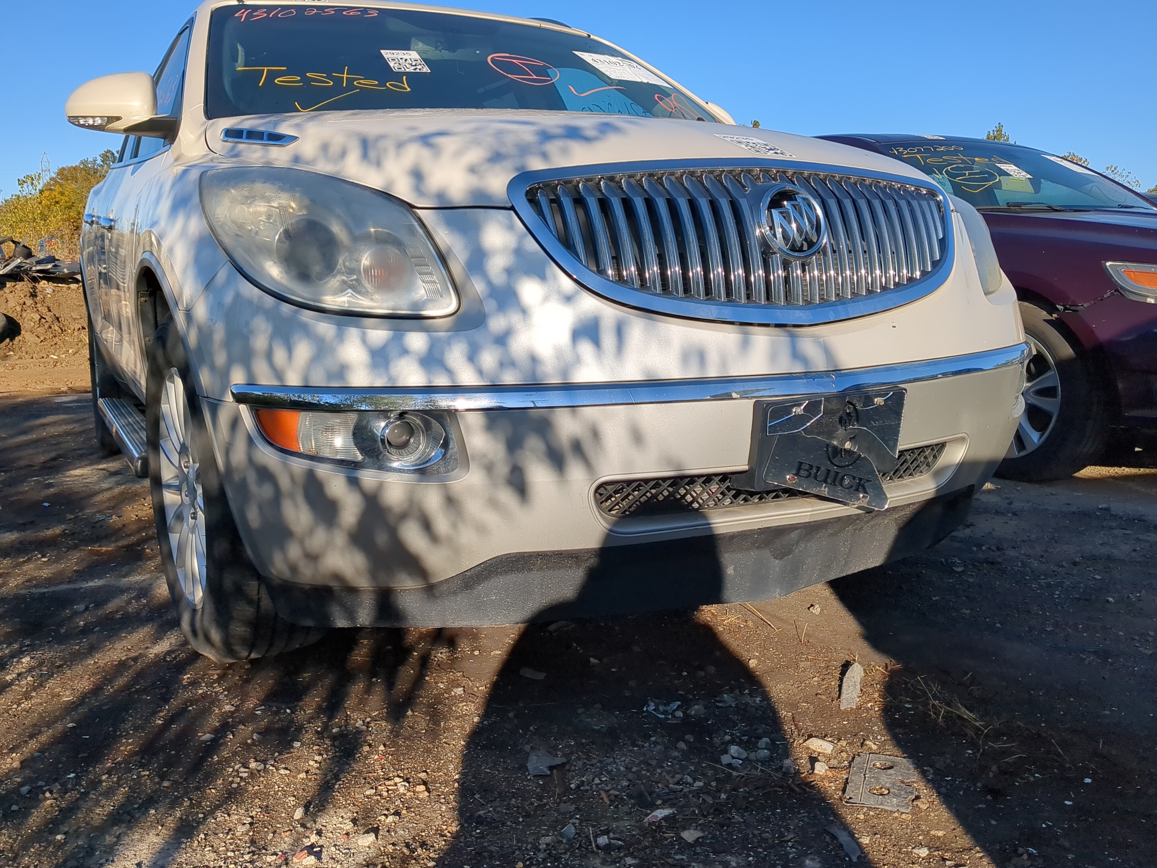 2008-2012 Buick Enclave Front Bumper - Oem 1206678 - Oemusedautoparts1.com