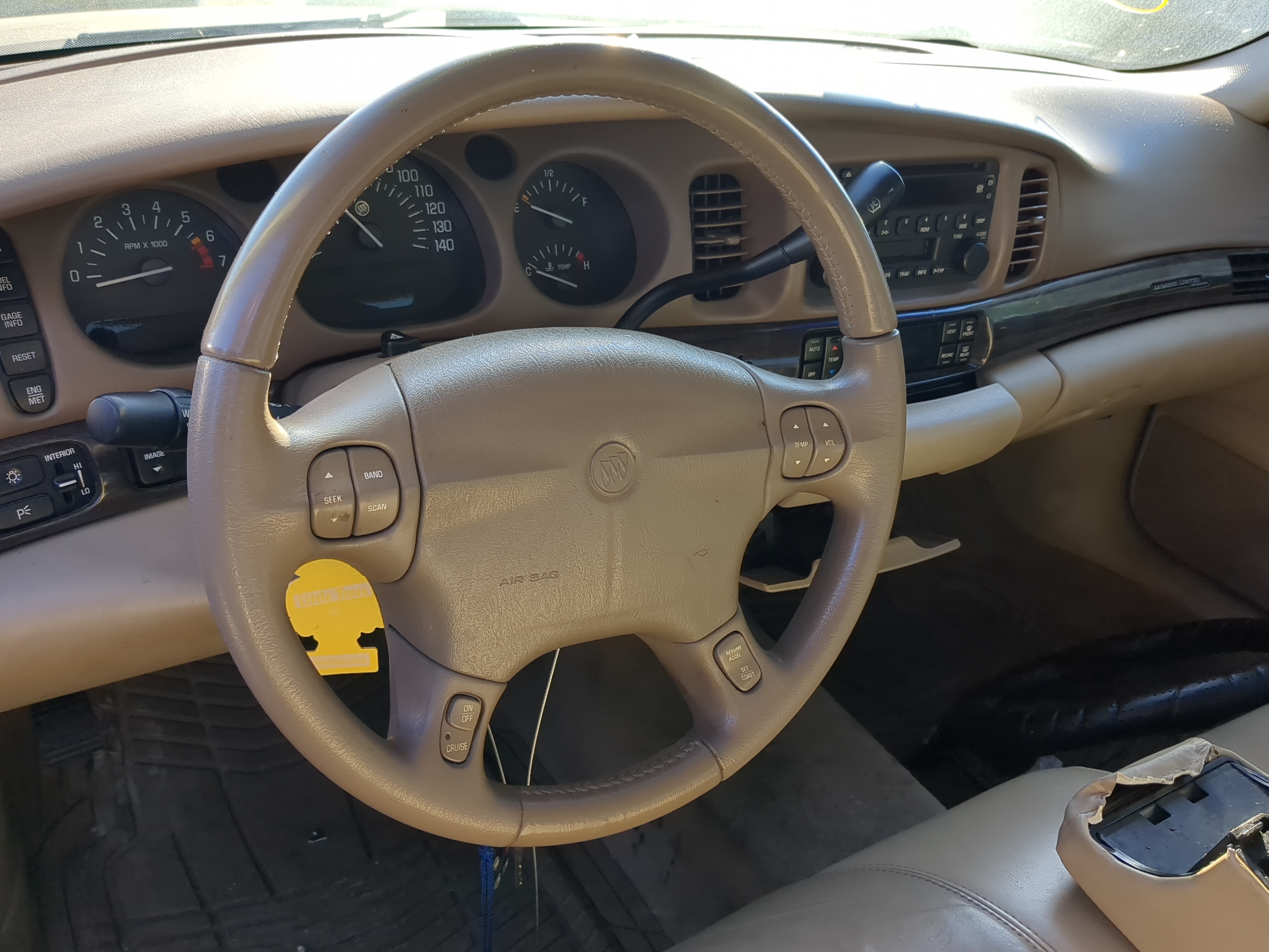 2001-2005 Buick Lesabre Air Bag Driver Left Steering Wheel Mounted 1206858 - Oemusedautoparts1.com