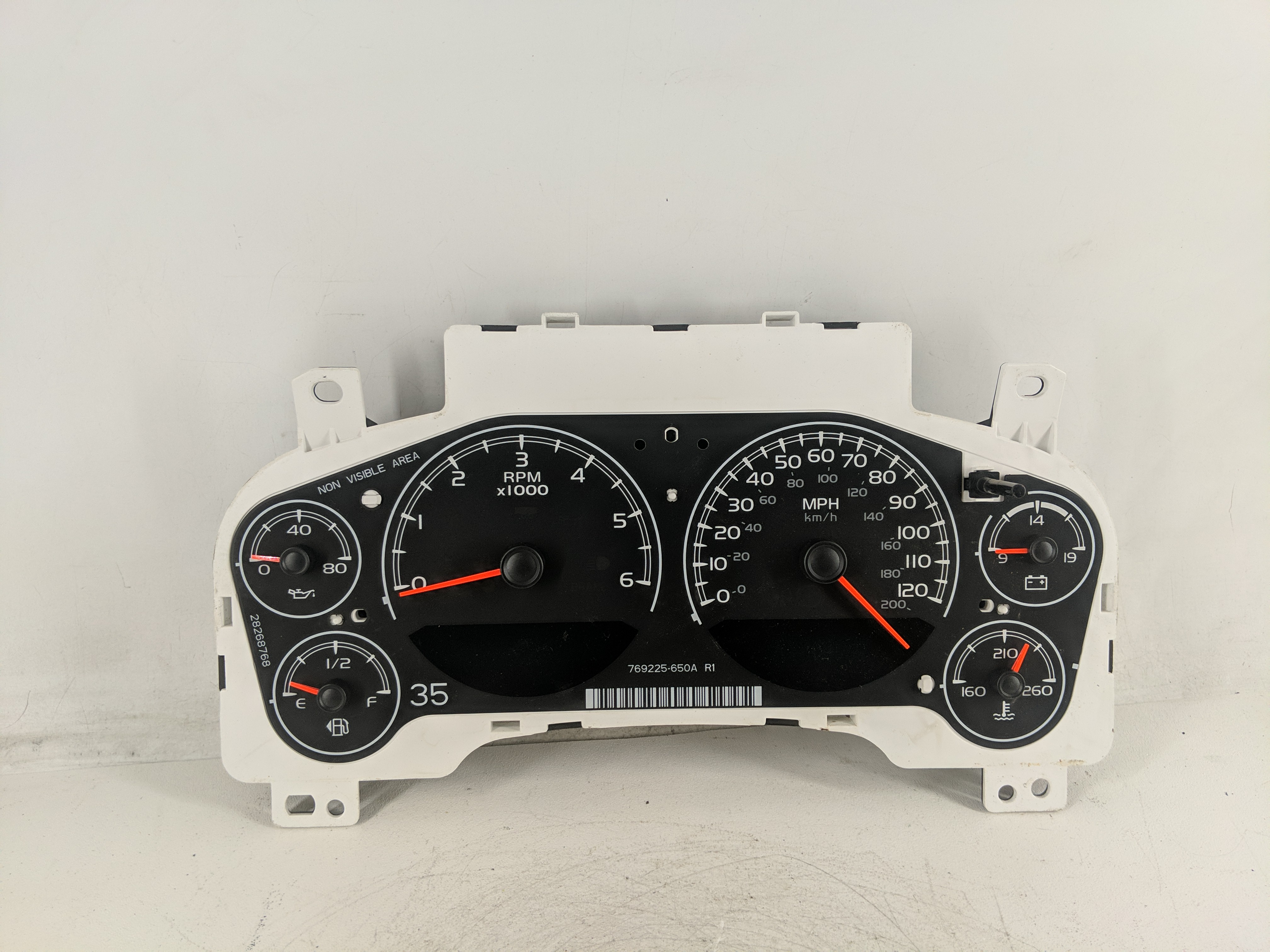 2010-2011 Gmc Yukon Speedometer Instrument Cluster Gauges 20895753 1207133 - Oemusedautoparts1.com