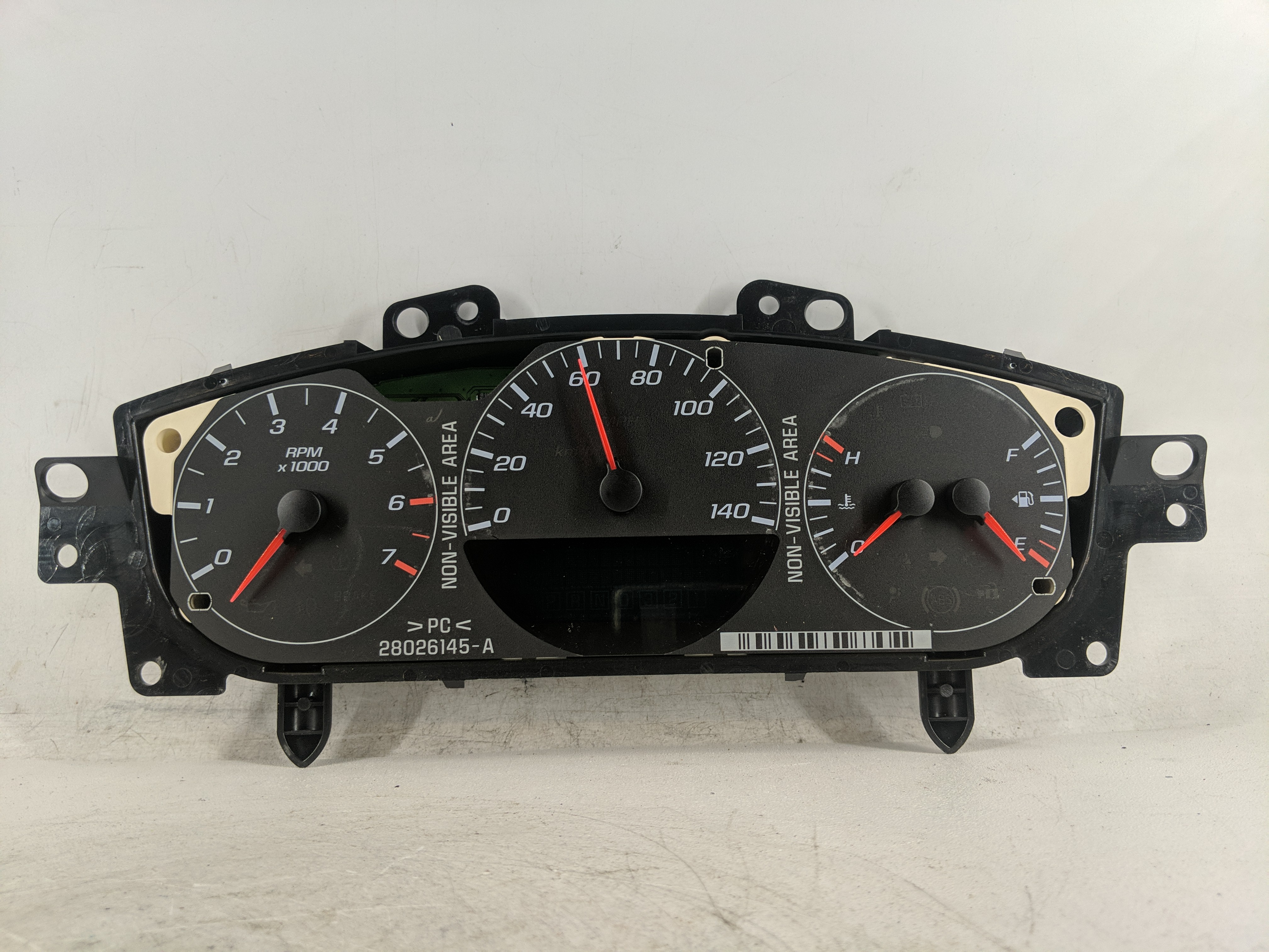 2006-2006 Chevrolet Monte Carlo Speedometer Instrument Cluster Gauges 1207134 - Oemusedautoparts1.com