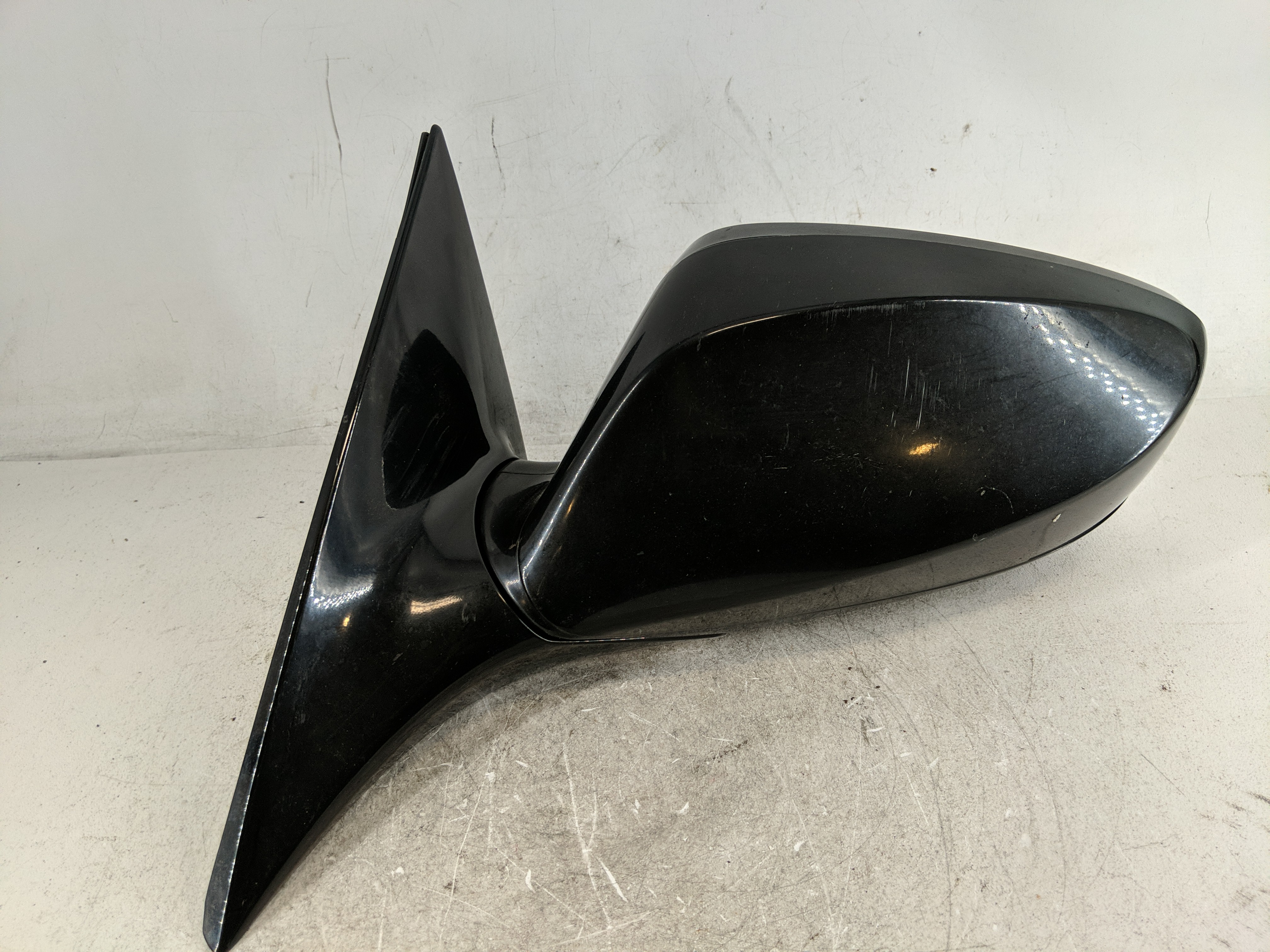2012-2014 Hyundai Veloster Driver Left Side View Power Door Mirror Black 1207143 - Oemusedautoparts1.com