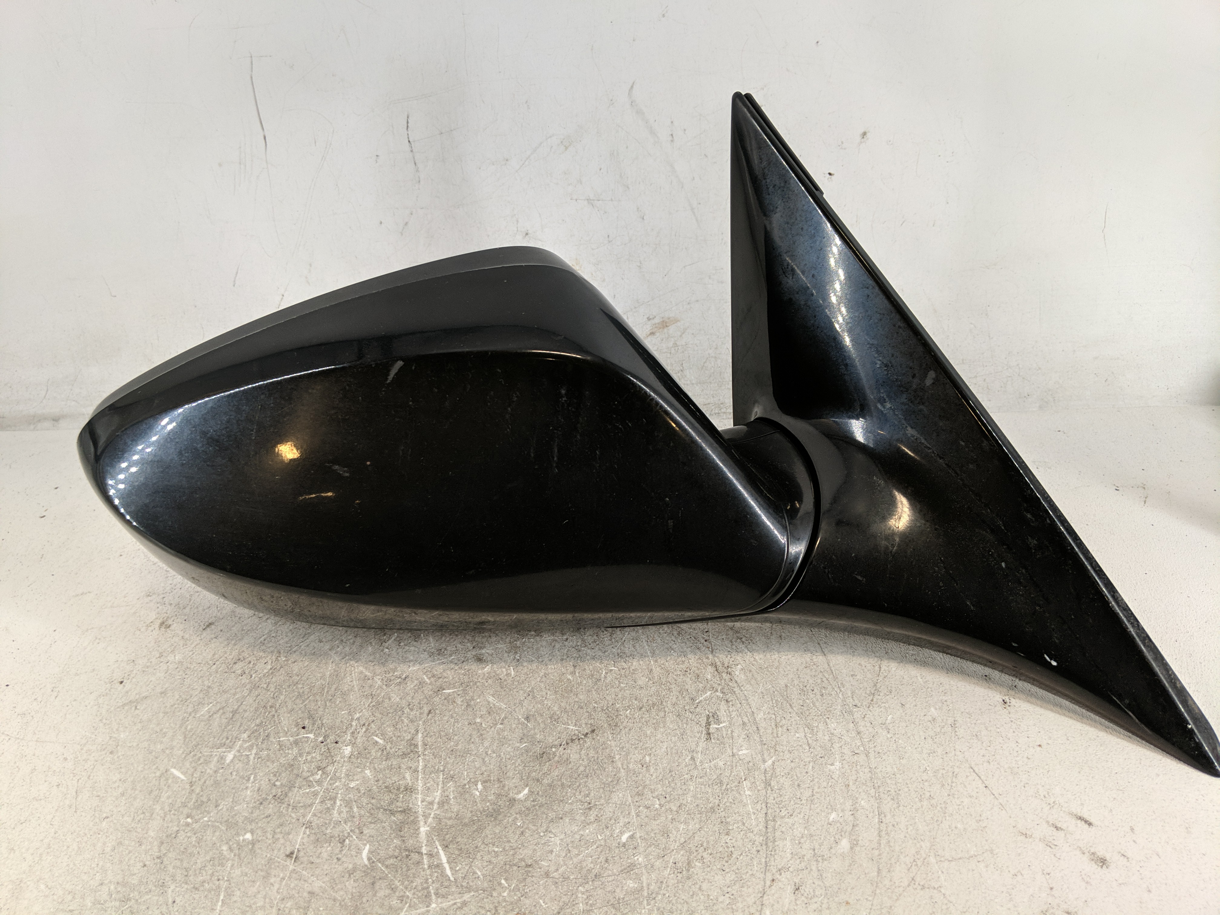 2013 Hyundai Veloster Passenger Right Side View Power Door Mirror Black 1207150 - Oemusedautoparts1.com