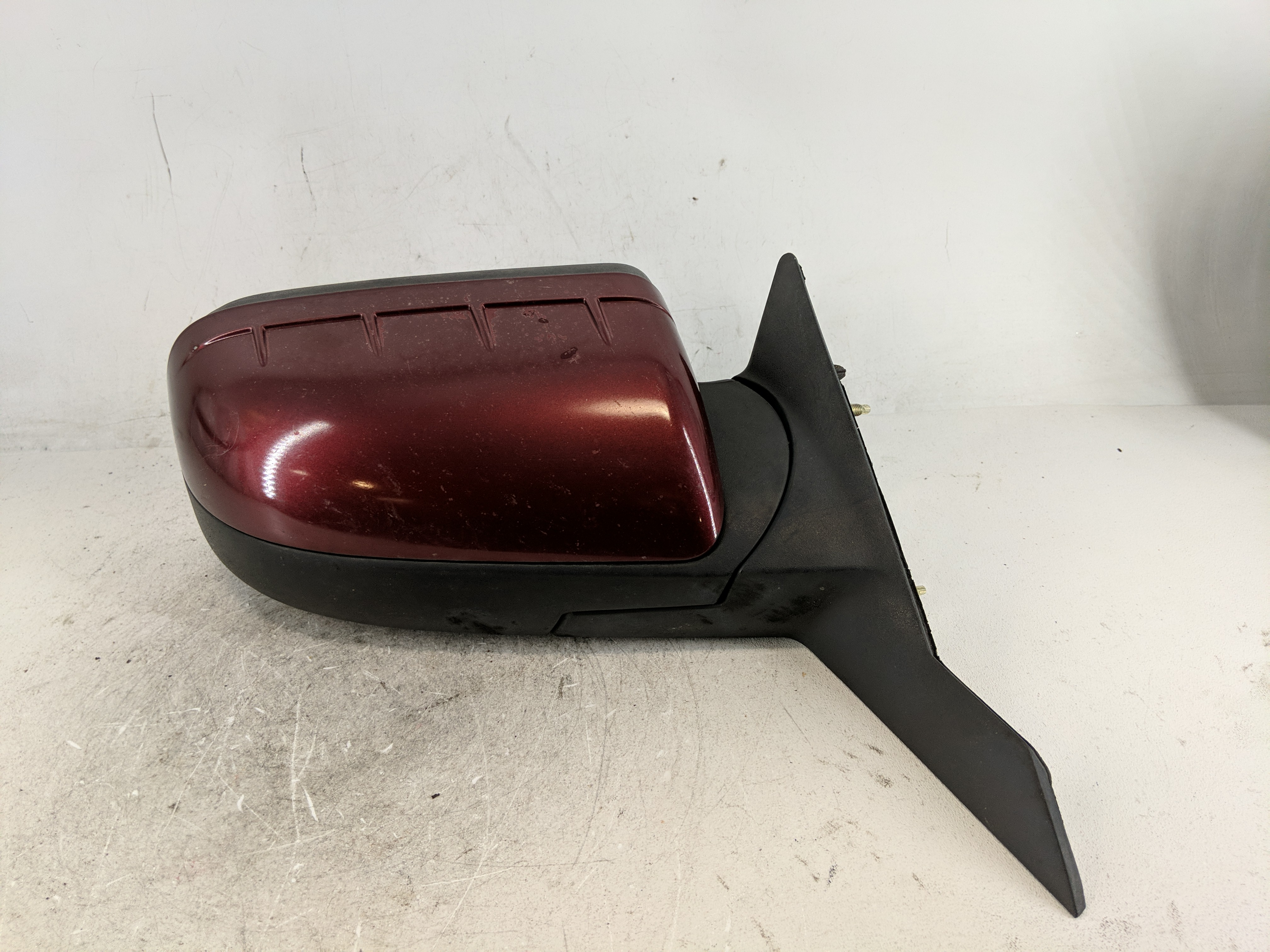 2008-2009 Ford Taurus Passenger Right Side View Power Door Mirror Red 1207163 - Oemusedautoparts1.com