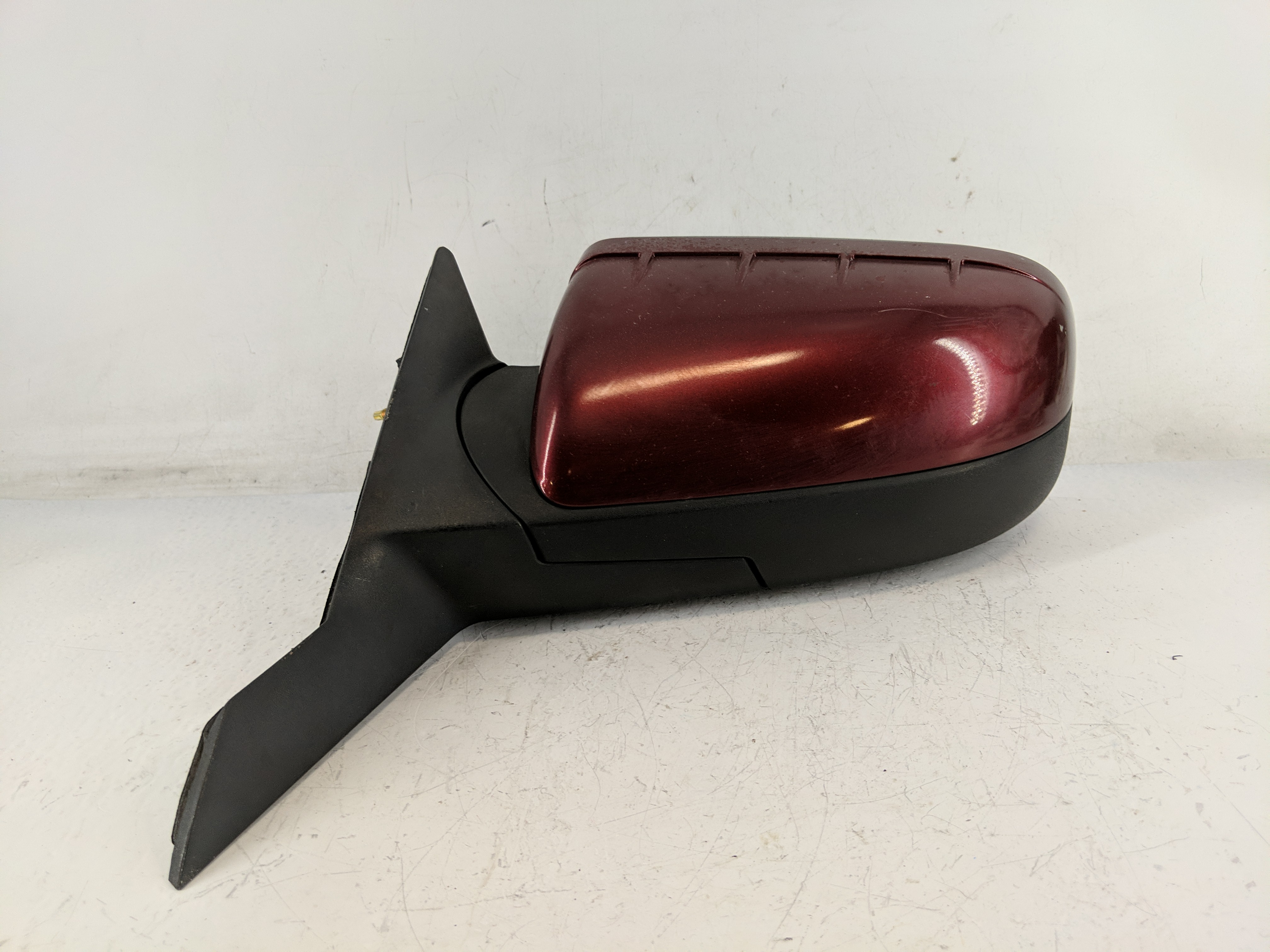 2008-2009 Ford Taurus Driver Left Side View Power Door Mirror Burgundy 1207188 - Oemusedautoparts1.com