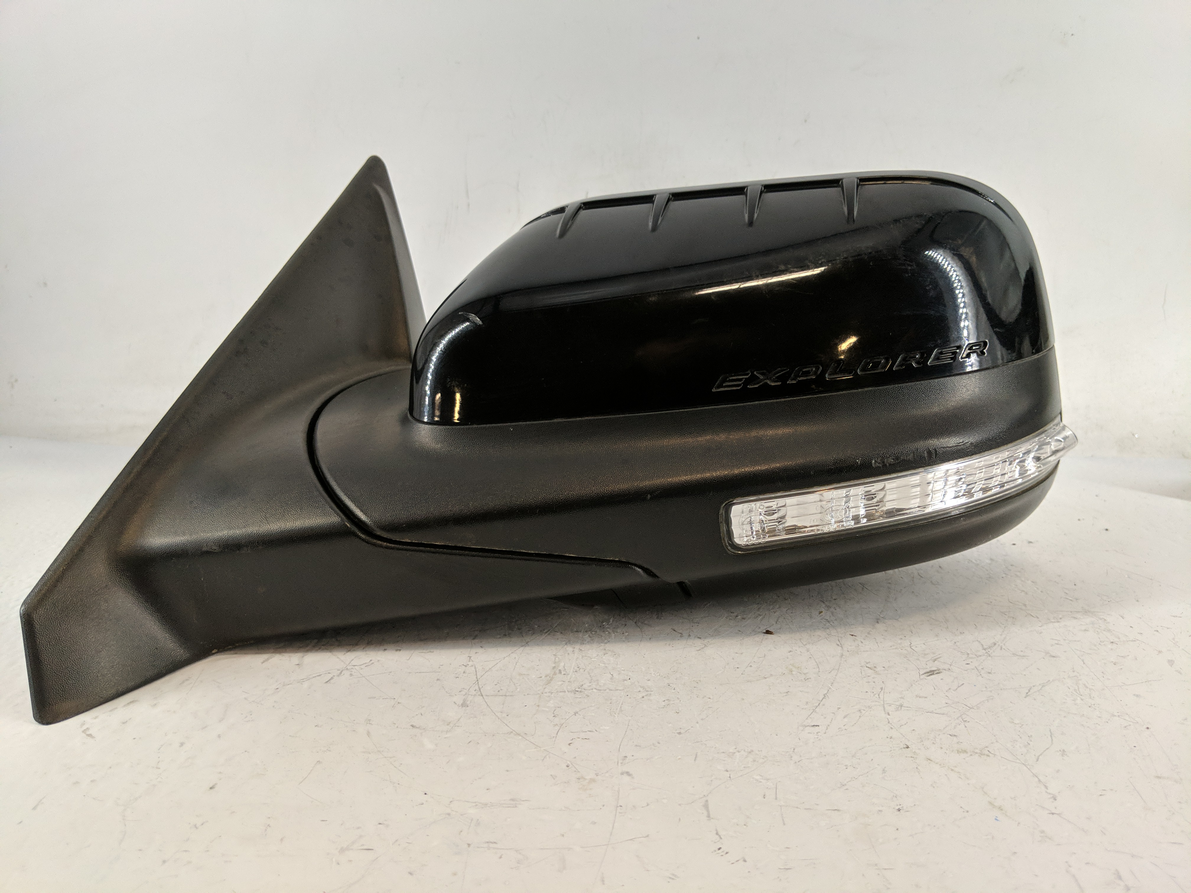 2011-2015 Ford Explorer Driver Left Side View Power Door Mirror Black 1207202 - Oemusedautoparts1.com