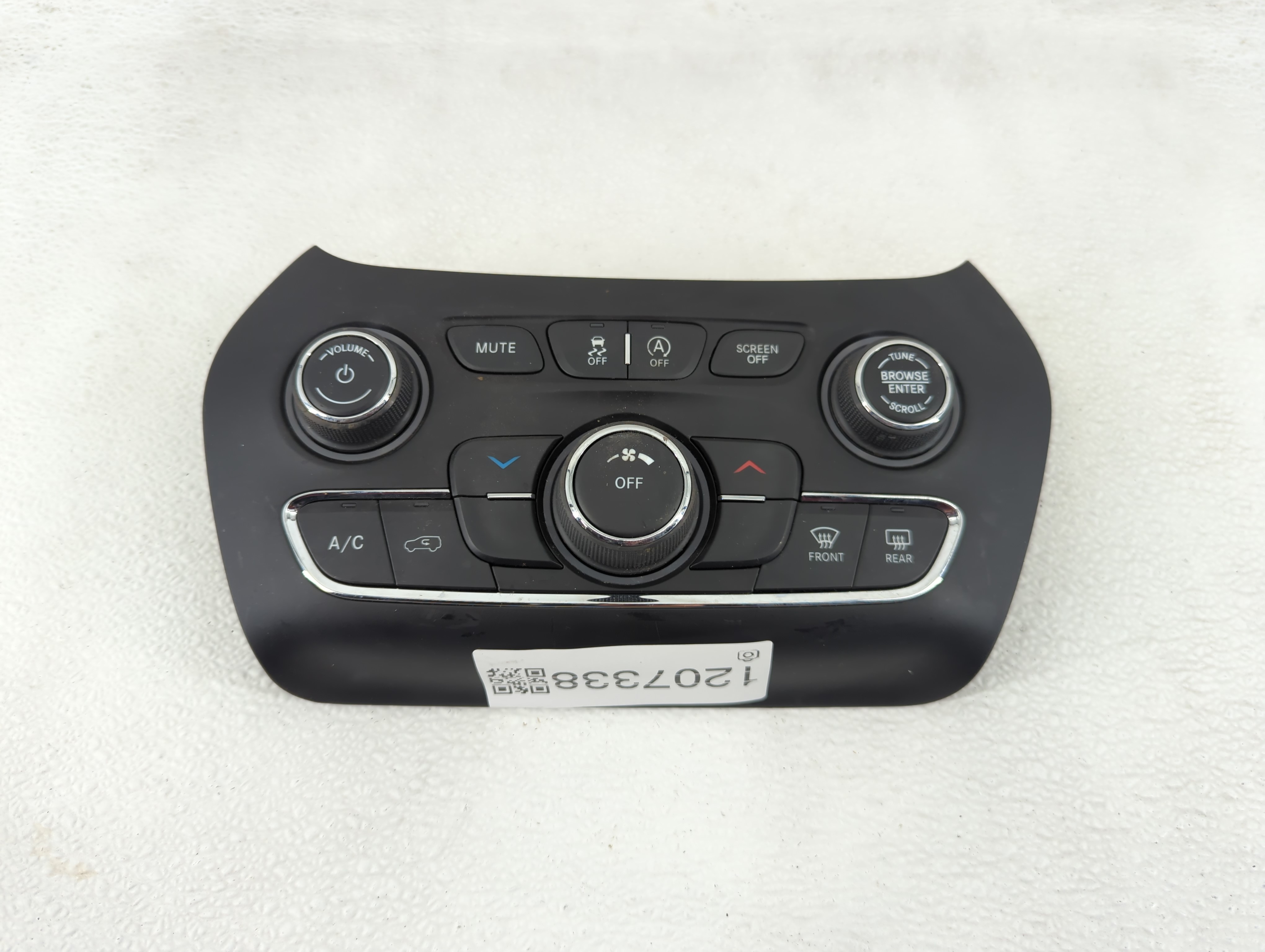 2019-2022 Jeep Cherokee Ac Heater Roof Climate Control 68285938af 1207338 - Oemusedautoparts1.com